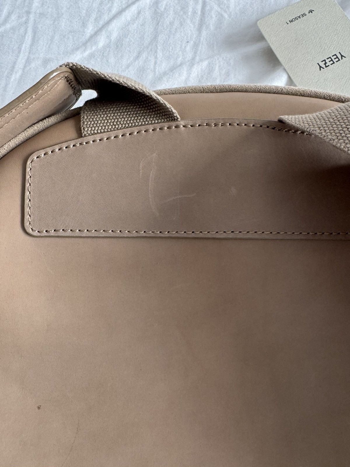 Yeezy BNWT Yeezy Season 1 Suede/Leather Backpack Size ONE SIZE - 7 Thumbnail