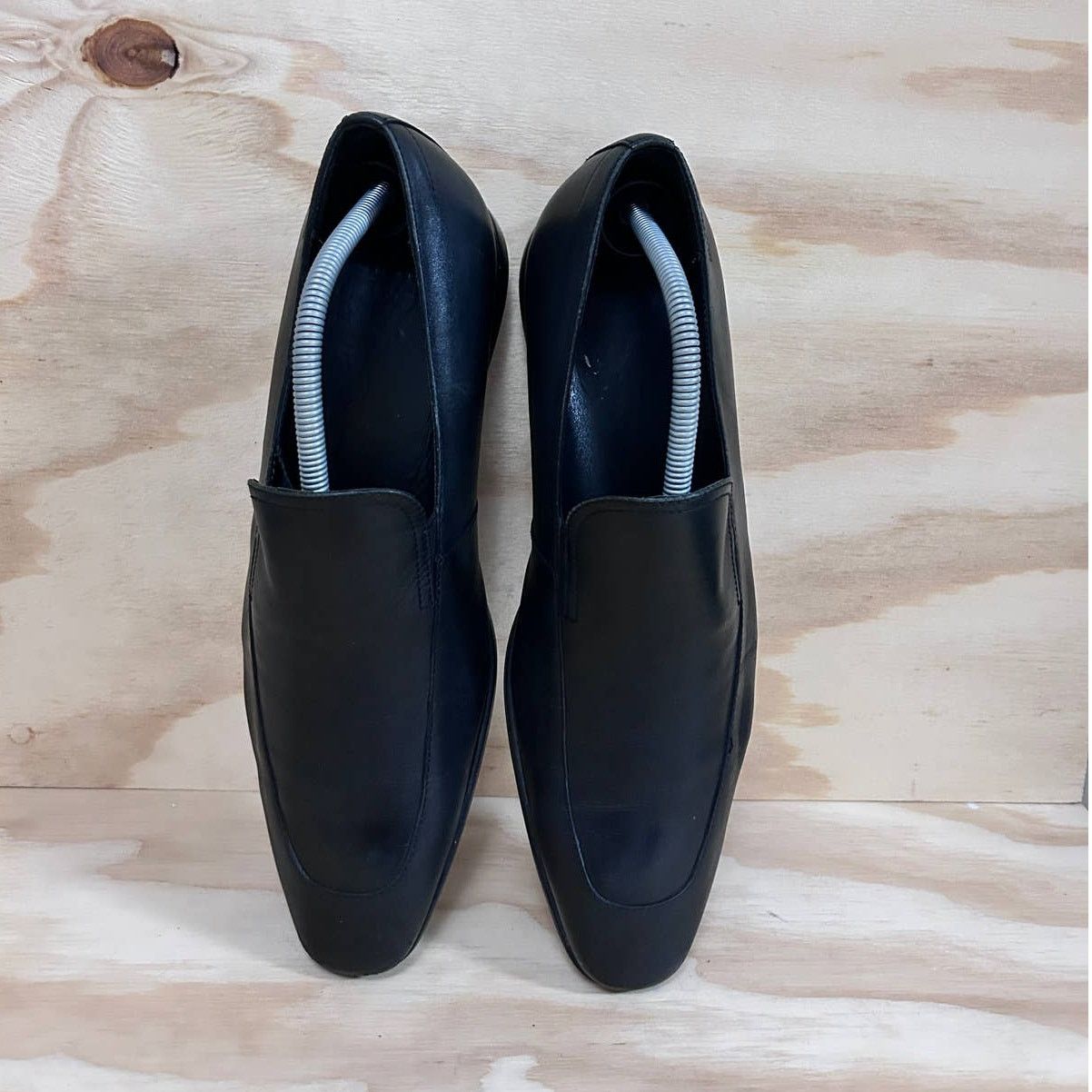 Hugo Boss Hugo Boss Boss Fashion Loafer Dress shoes Black Men's 9 Size US 9 / EU 42 - 7 Thumbnail