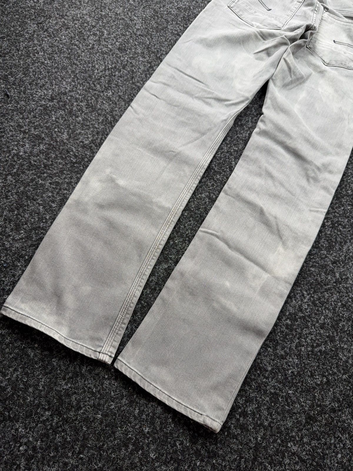 G-Star 00s Y2K G-Star RAW New Radar Slim Faded Distressed Y2K Jeans Size US 29 - 11 Thumbnail