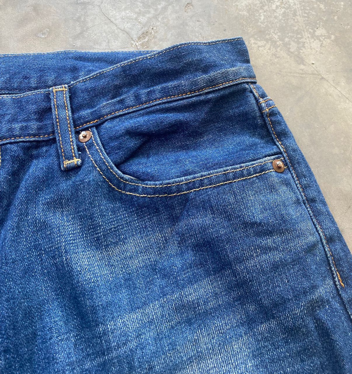 Japanese Brand 💥BEST OFFER💥VINTAGE UNIQLO JEANS FLARE DENIM Size US 36 / EU 52 - 6 Thumbnail