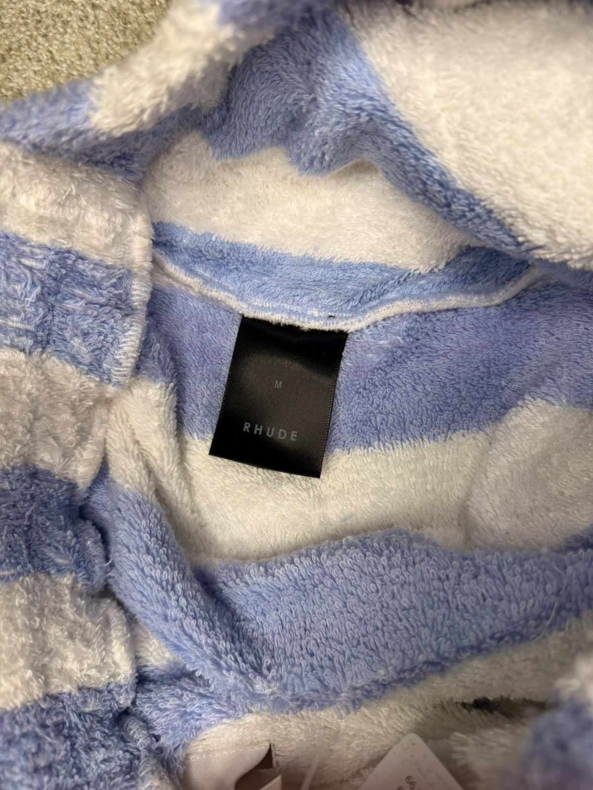 Rhude Rhude Striped Loop Terry Shorts Size US 32 / EU 48 - 4 Thumbnail
