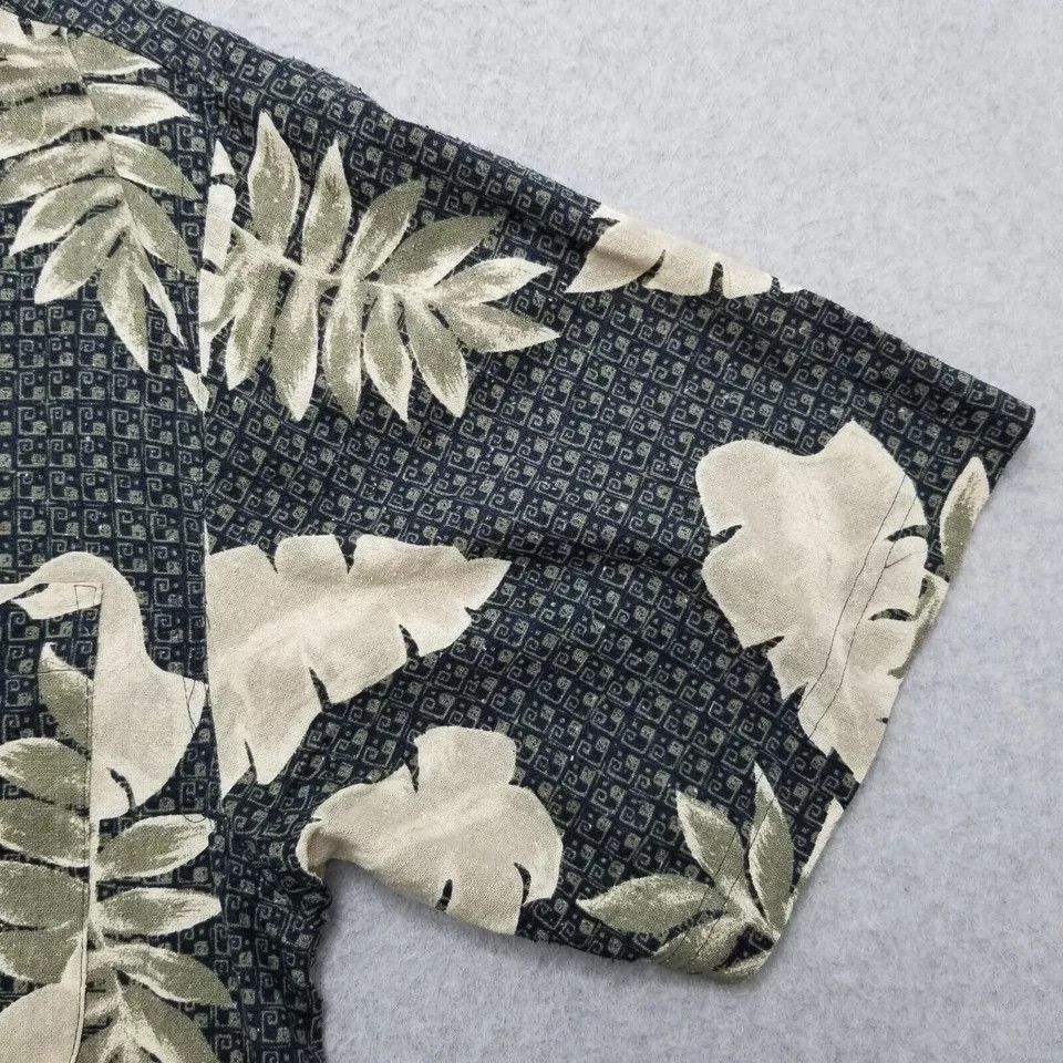 David Taylor David Taylor Shirt Mens Large Floral Hawaiian Button Up Silk Size US L / EU 52-54 / 3 - 3 Thumbnail