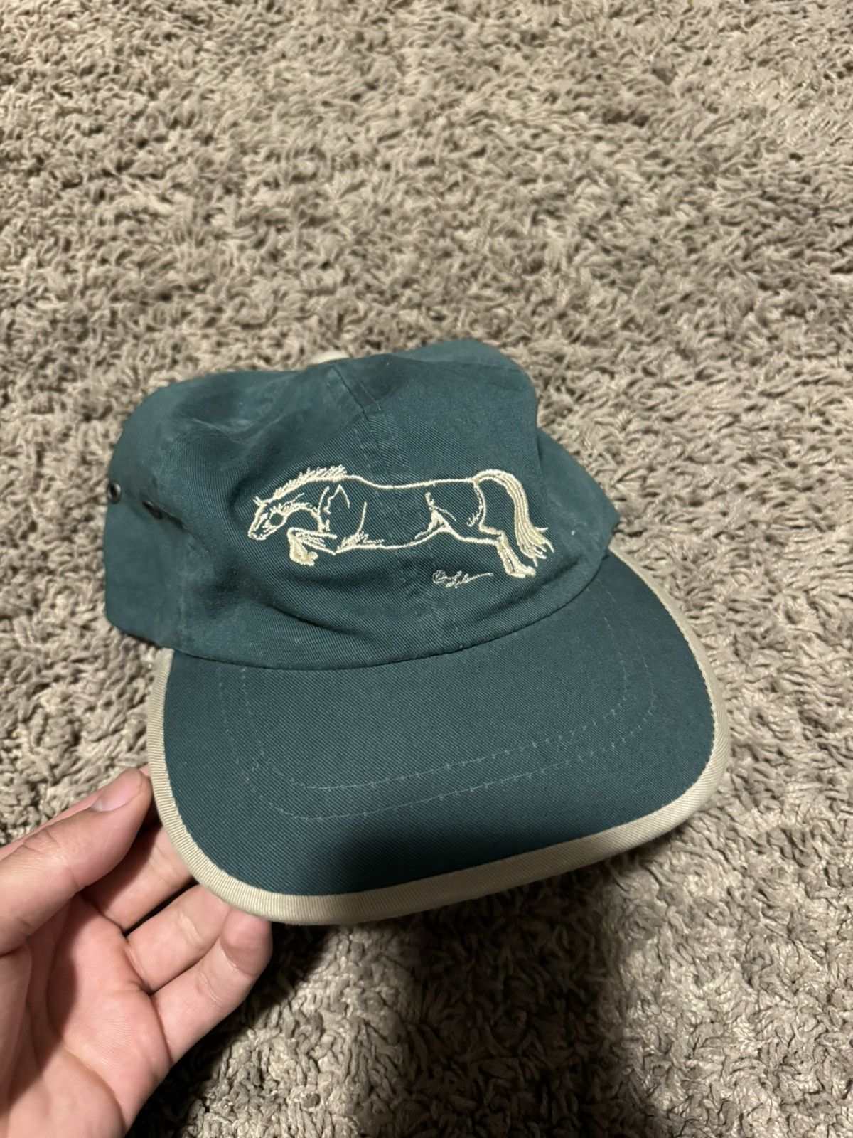 Vintage vintage horse hat Size ONE SIZE - 1 Preview