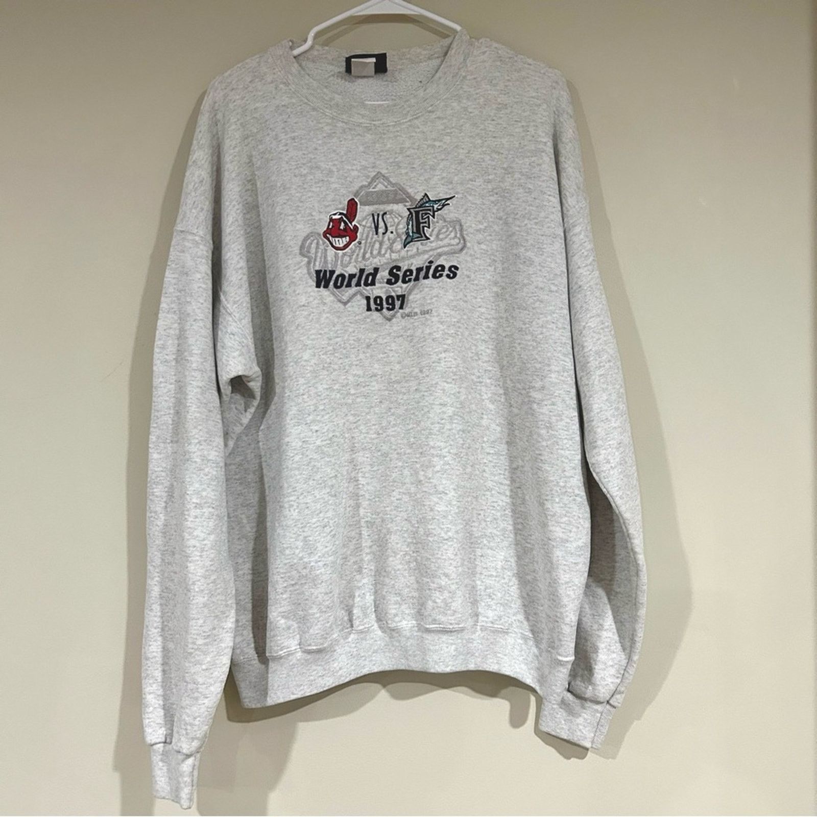Other Vintage 1997 World Series Baseball Sweatshirt Size US XL / EU 56 / 4 - 1 Thumbnail
