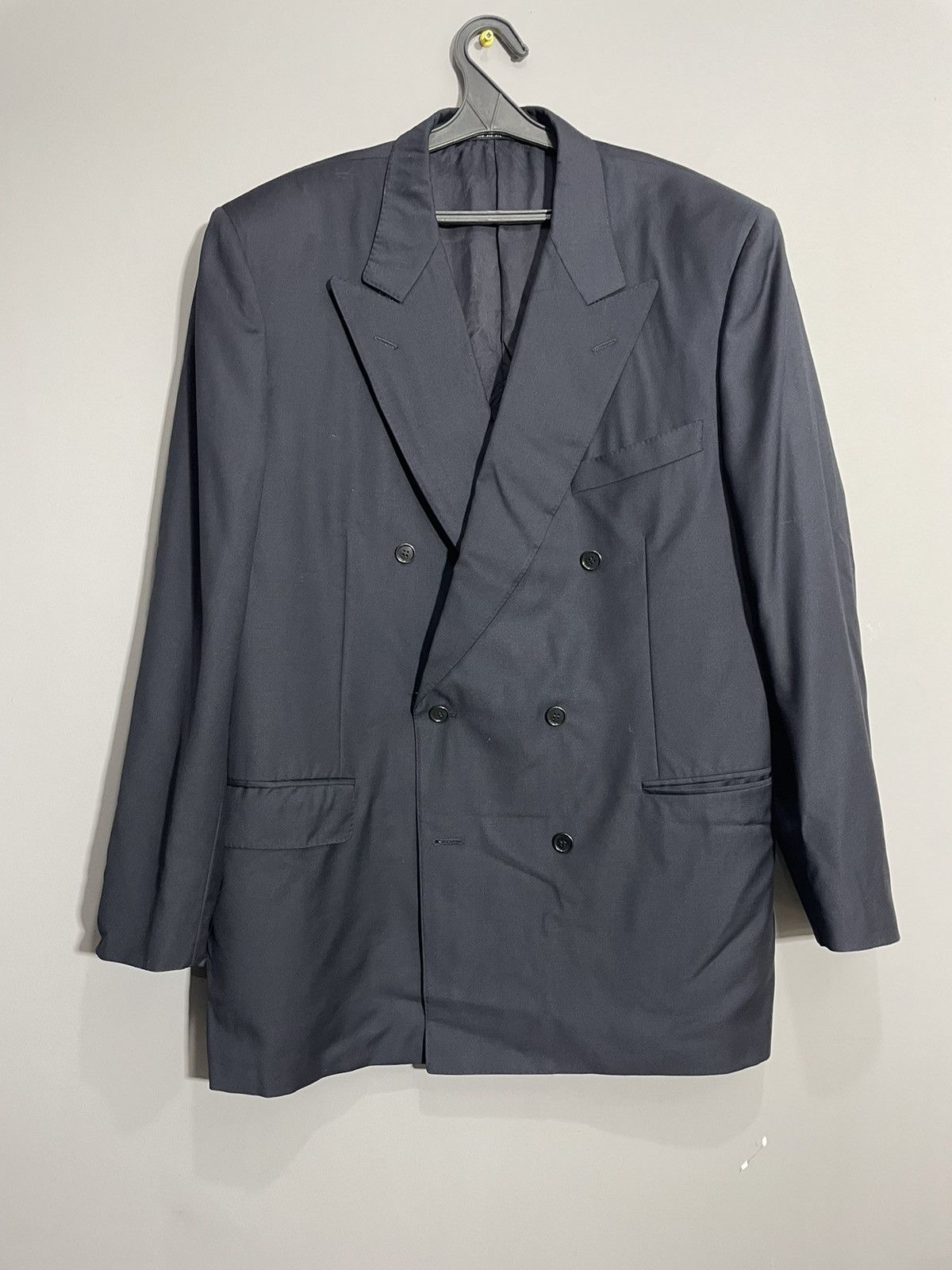 Canali Canali luxury double-breasted navy blue blazer size 56R Size 54R - 2 Thumbnail