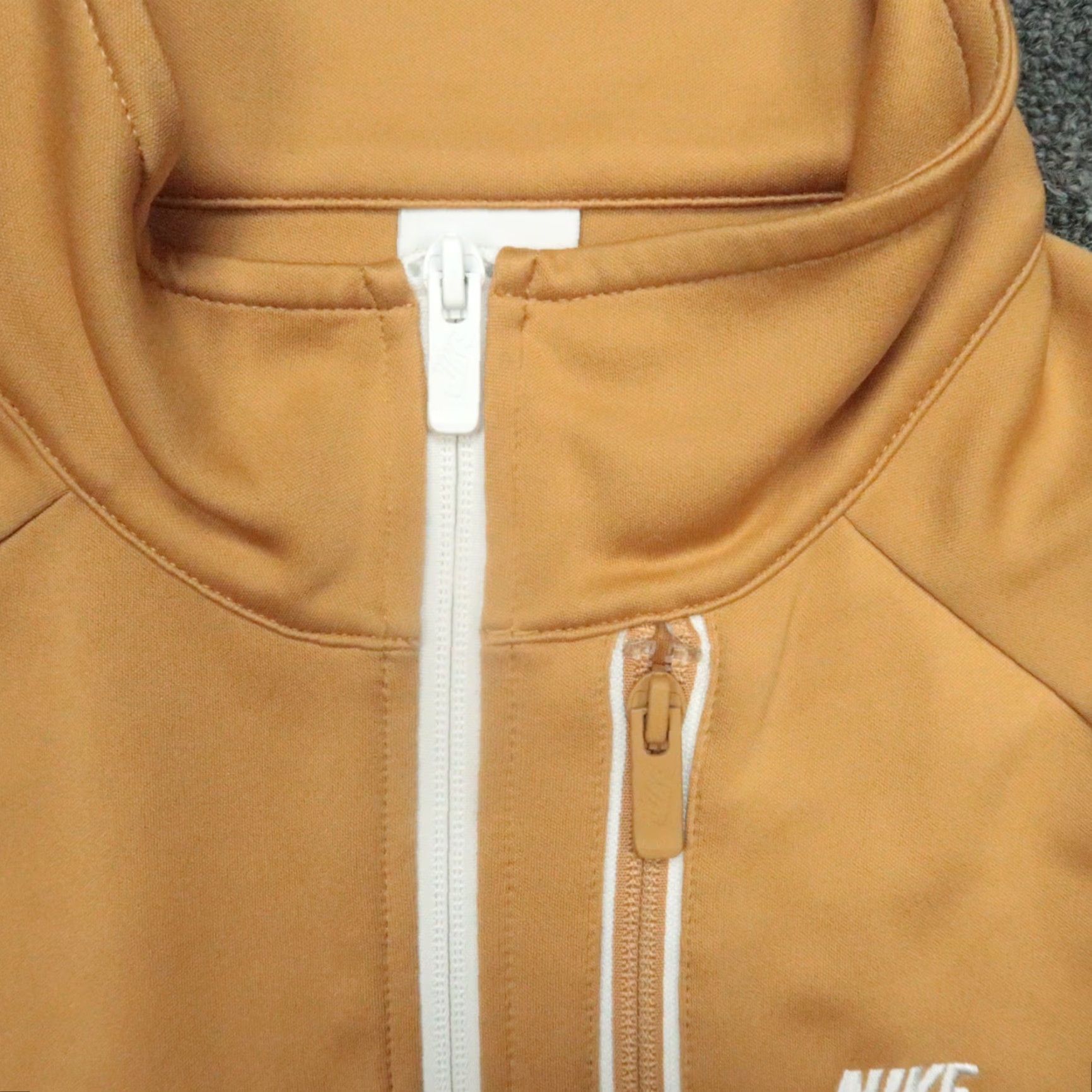 Nike Nike Mens Jacket Small Brown N98 Tribute Full Zip Pockets Sportswear Track Jacket Regular Size US S / EU 44-46 / 1 - 3 Thumbnail