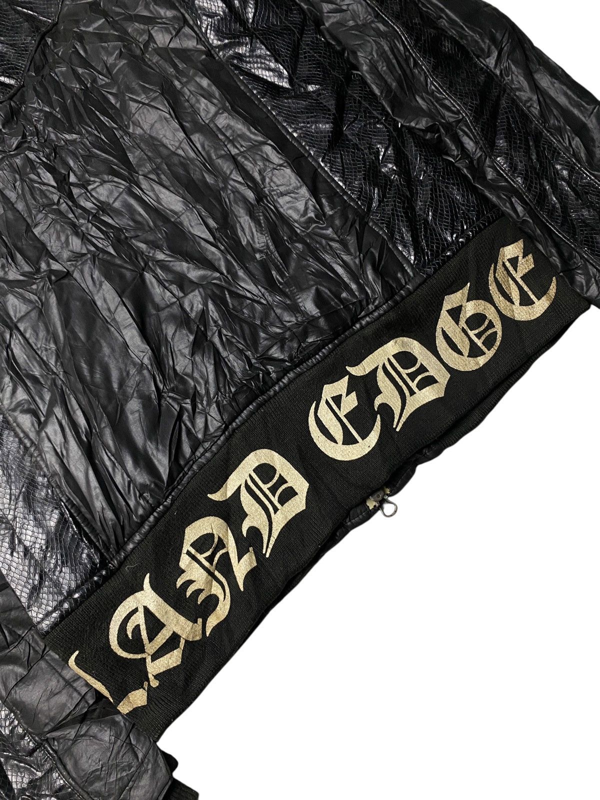 Isamu Katayama Backlash 2000's Edge Difference Crocodile Leather Down Puffer Jacket Size US M / EU 48-50 / 2 - 9 Thumbnail