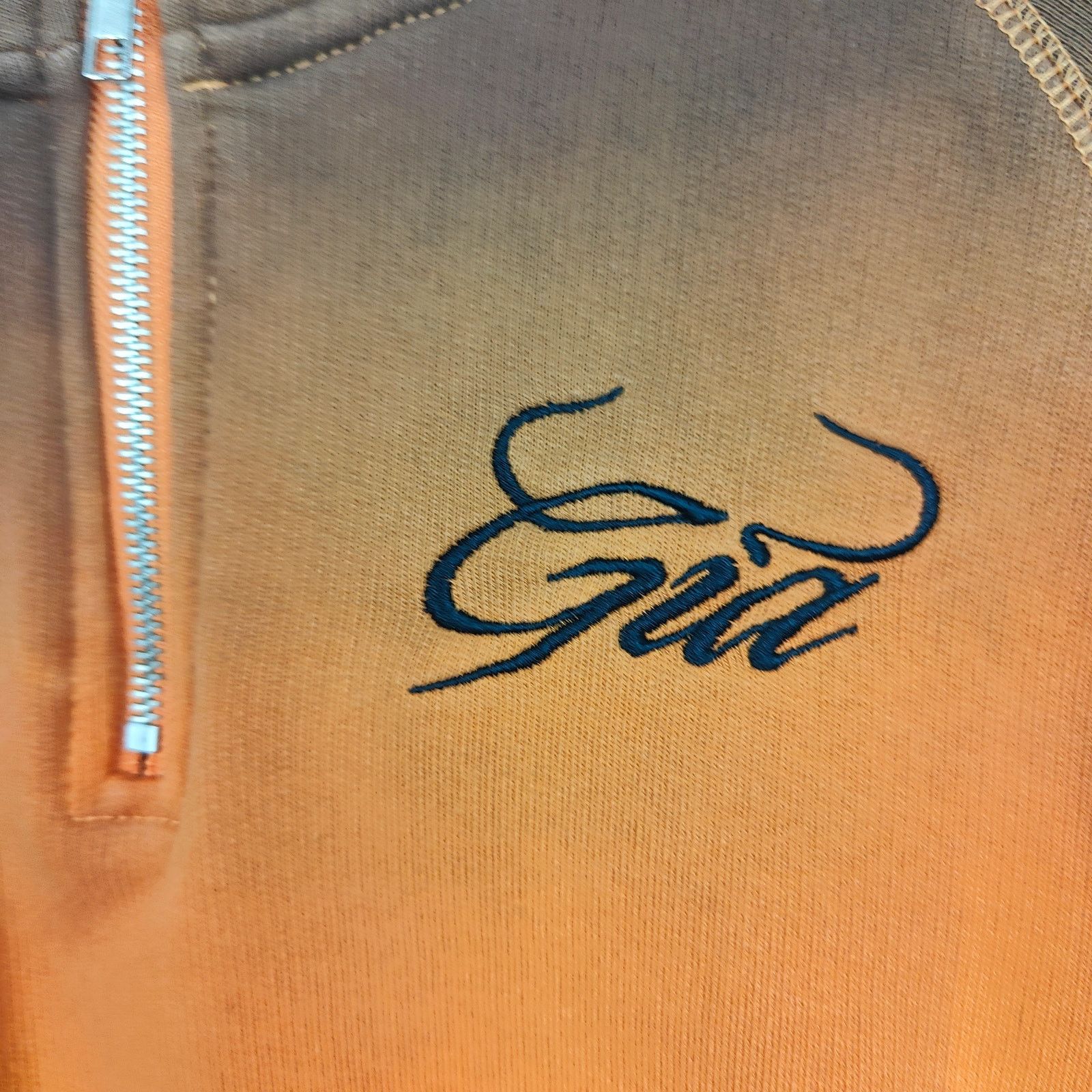 Other I.Am.Gia Ariana Sweatshirt Womens Small 1/2 Zip Orange Brown Size S / US 4 / IT 40 - 3 Thumbnail