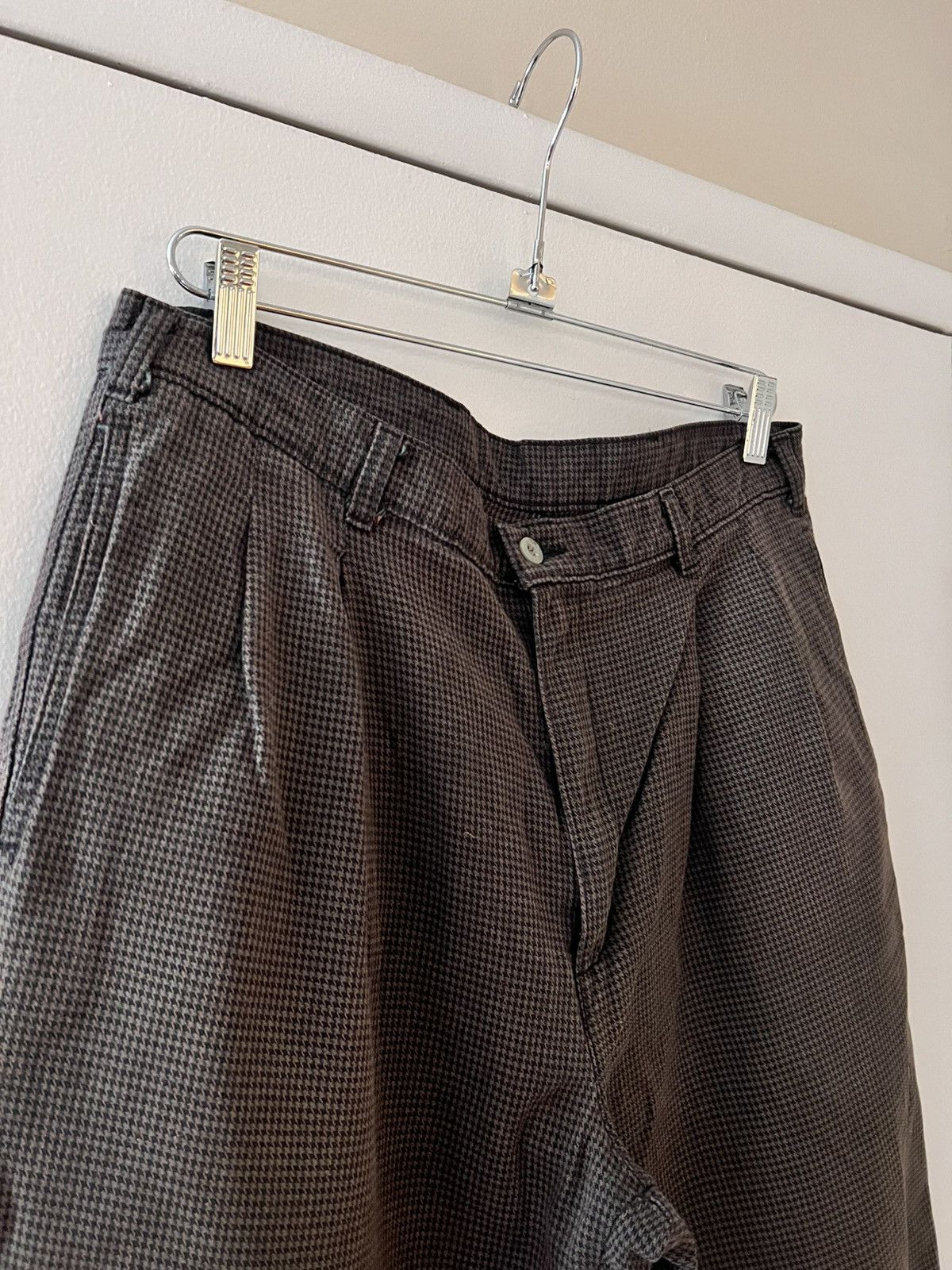 Dockers Dockers Pleated Herringbone Trousers Size US 32 / EU 48 - 5 Thumbnail
