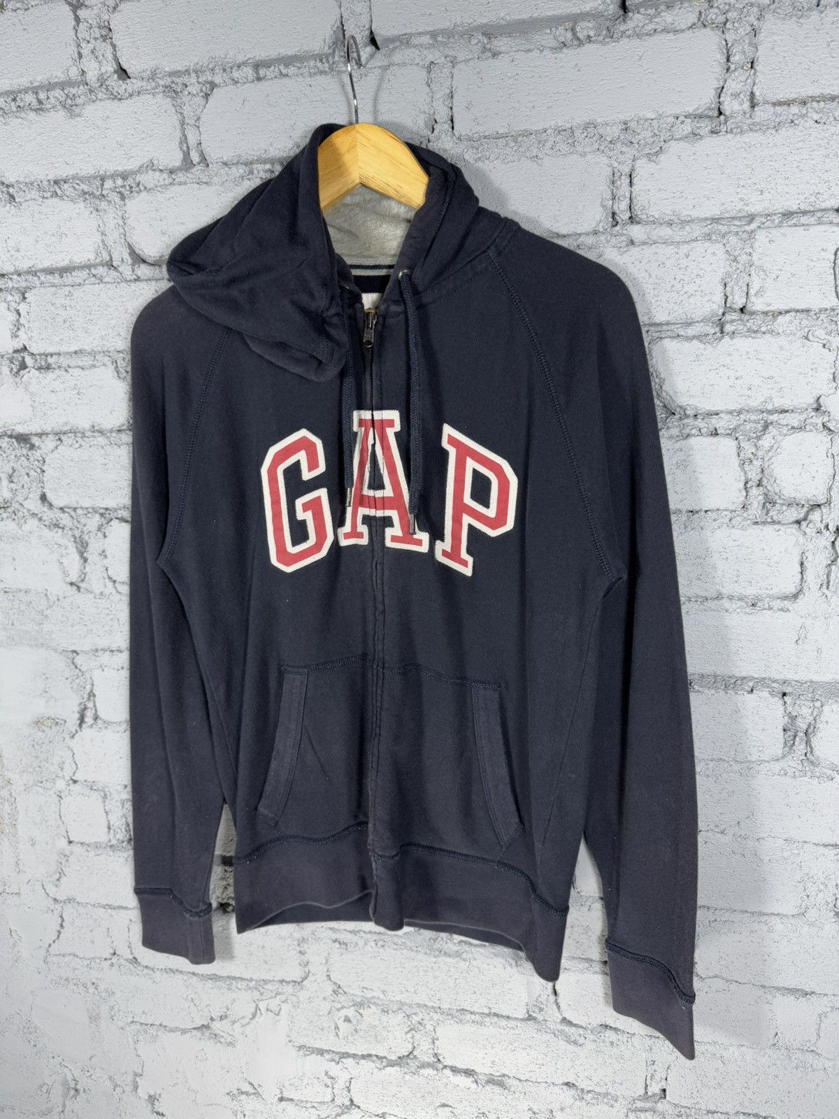 Gap Vintage Gap Sweat Hoodie Navy Size US XS / EU 42 / 0 - 3 Thumbnail