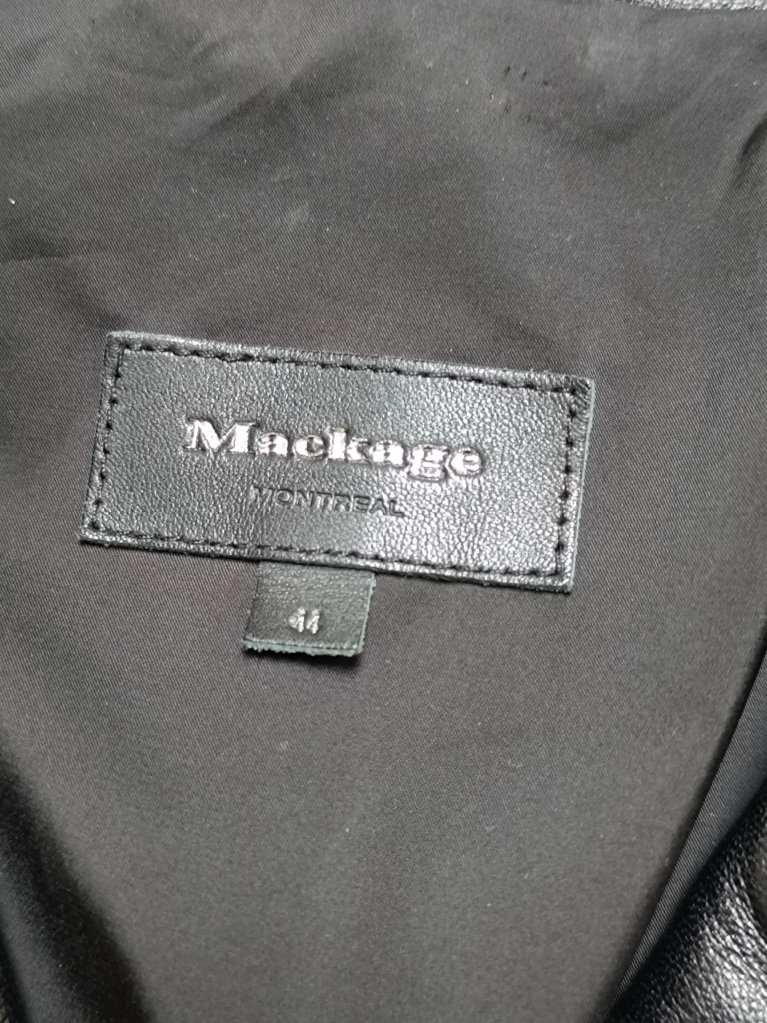 Mackage Mackage Finn Leather Biker Motorcycle Jacket Size US S / EU 44-46 / 1 - 11 Thumbnail