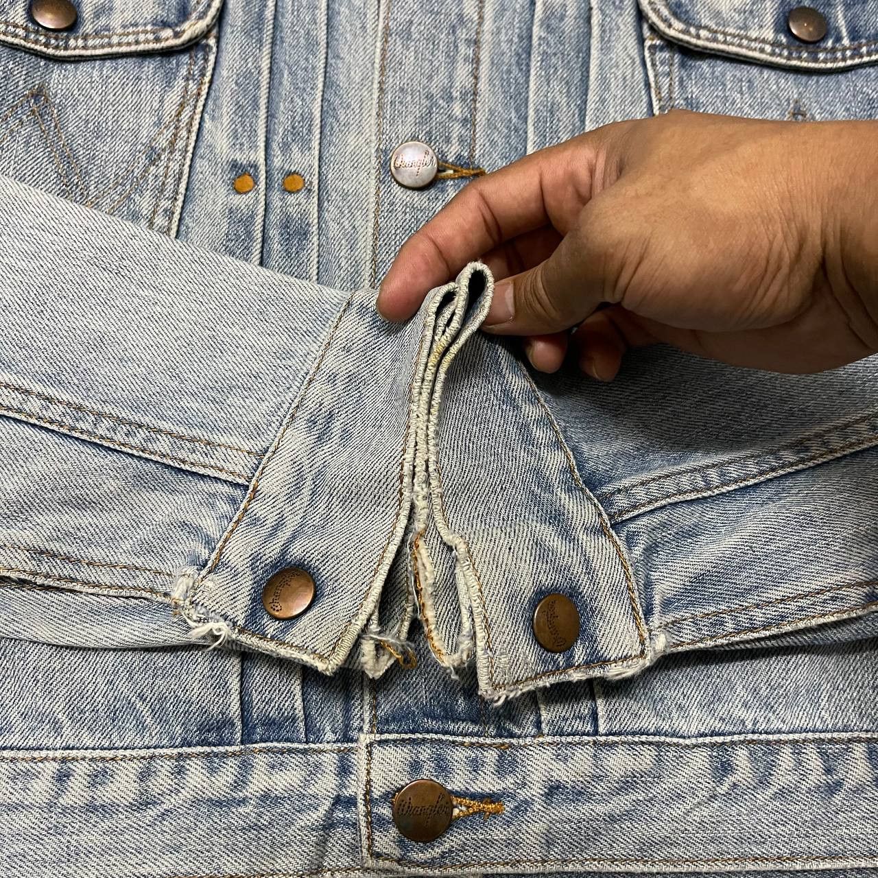Wrangler Vintage Wrangler Blue Bells 11 MJ Denim Jacket John Lennon Size US M / EU 48-50 / 2 - 6 Thumbnail