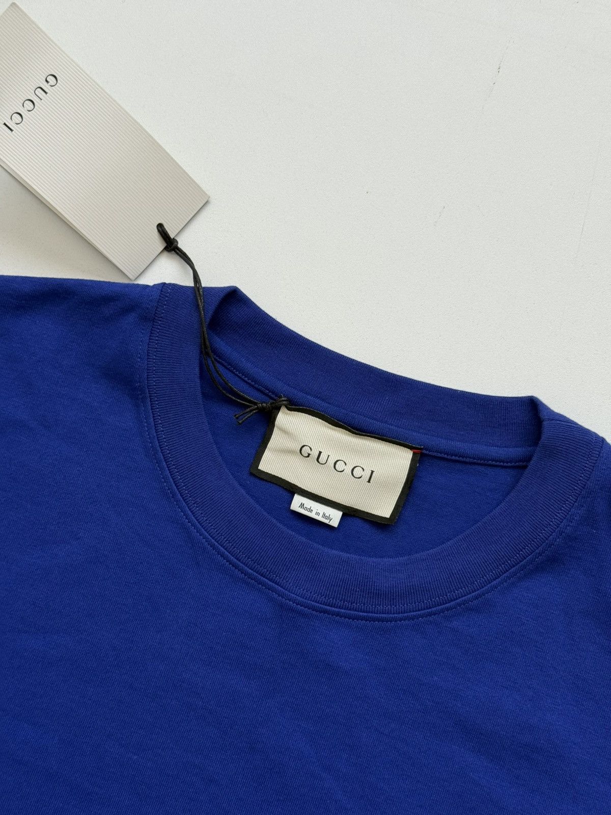 Gucci Gucci vertical logo tee Size US M / EU 48-50 / 2 - 3 Thumbnail