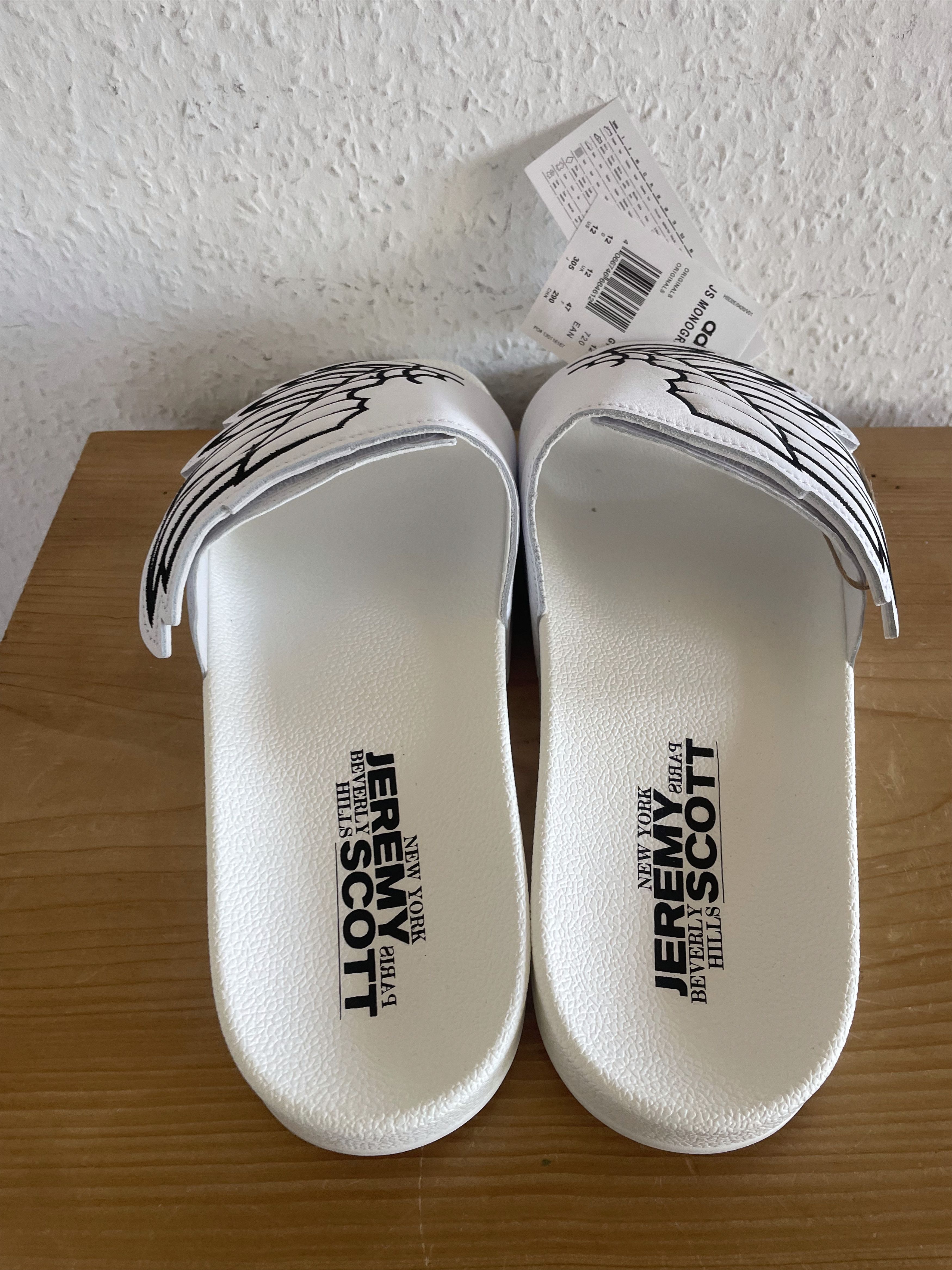 Adidas × Jeremy Scott Wings Adilette Slides Size US 12 / EU 45 - 5 Thumbnail