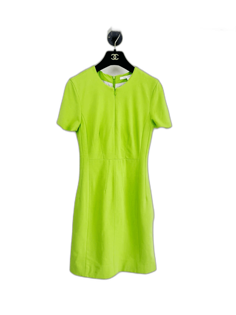 Diane von Furstenberg DVF Dress Size 0 Green Excellent Condition Size XS / US 0-2 / IT 36-38 - 1 Thumbnail