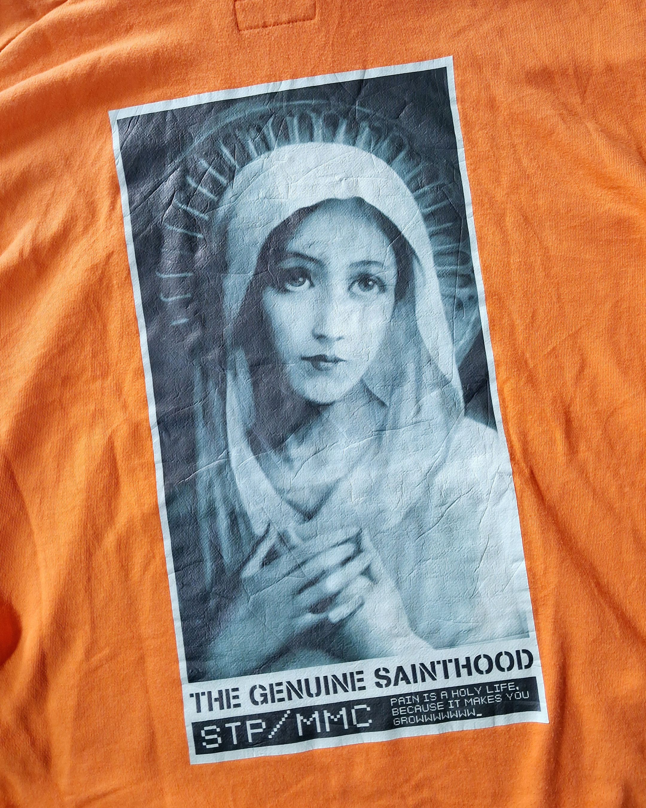 Vintage SAINTPAIN WORKS IDEAL HOOD LS ORANGE 2017 Size US XL / EU 56 / 4 - 2 Thumbnail