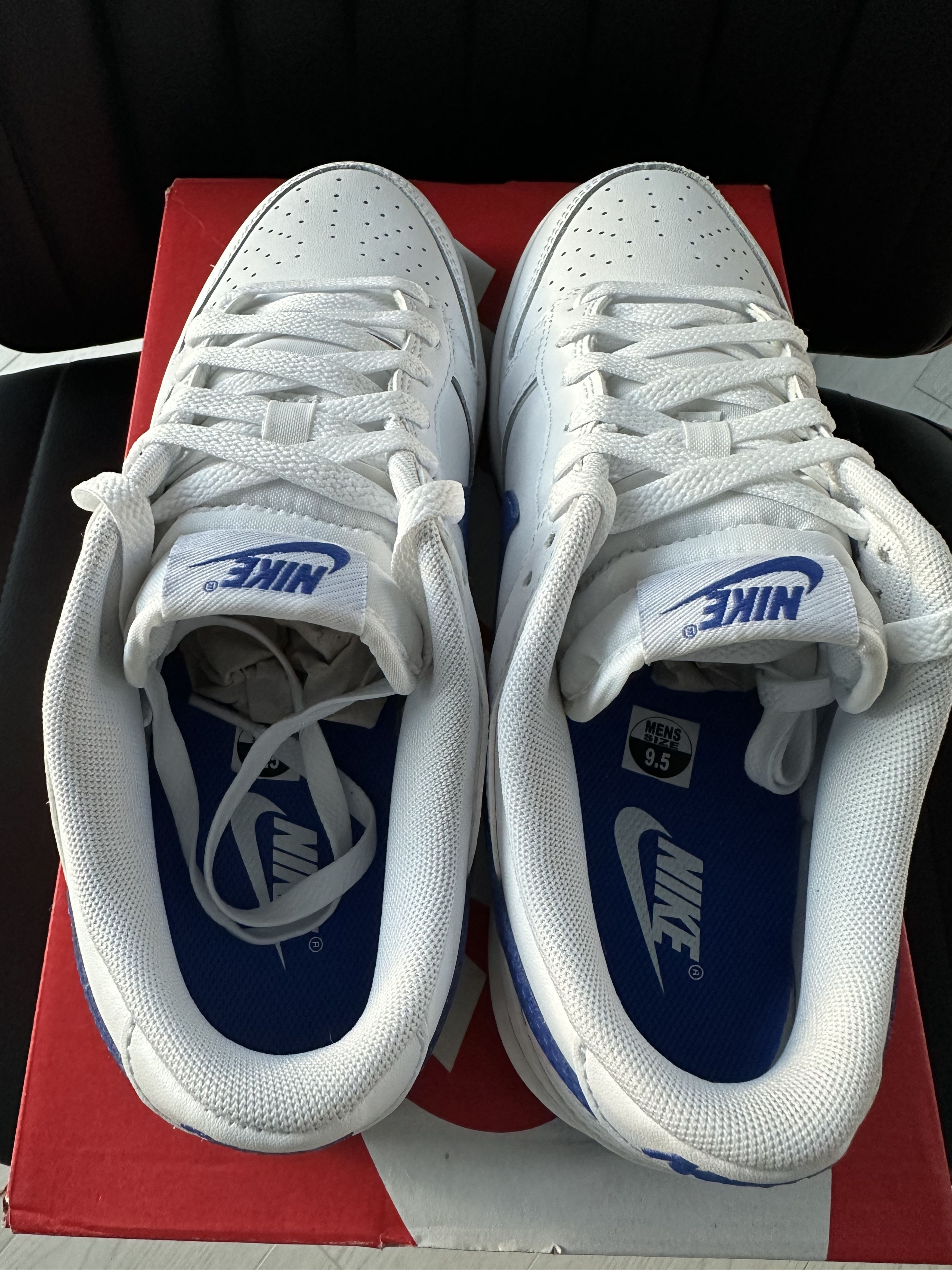 Nike NIKE DUNK LOW RETRO "HYPER ROYAL" Size US 9.5 / EU 42-43 - 5 Thumbnail