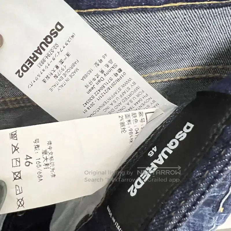 Dsquared2 DSQUARED2 Men's Casual Pants in Deep Blue . Size US 27 - 8 Thumbnail