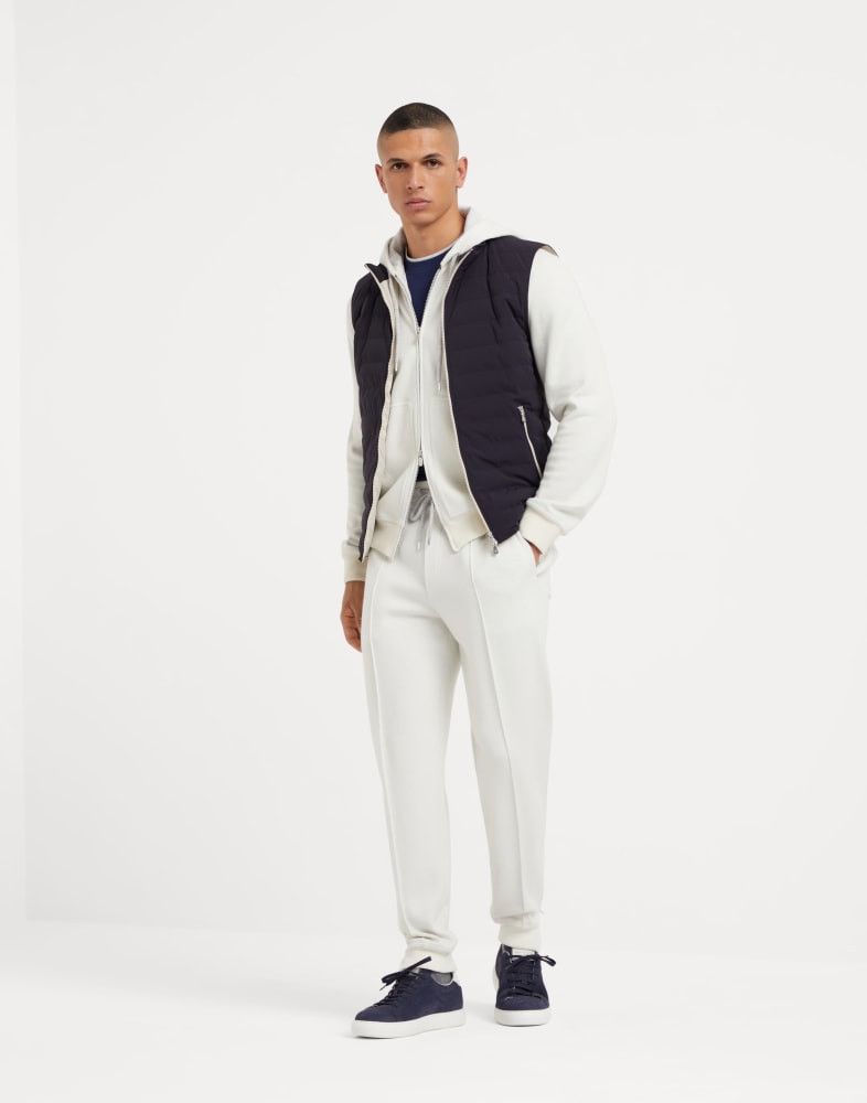 o1w1db10825 Drawstring-Waistband Track Pants in White