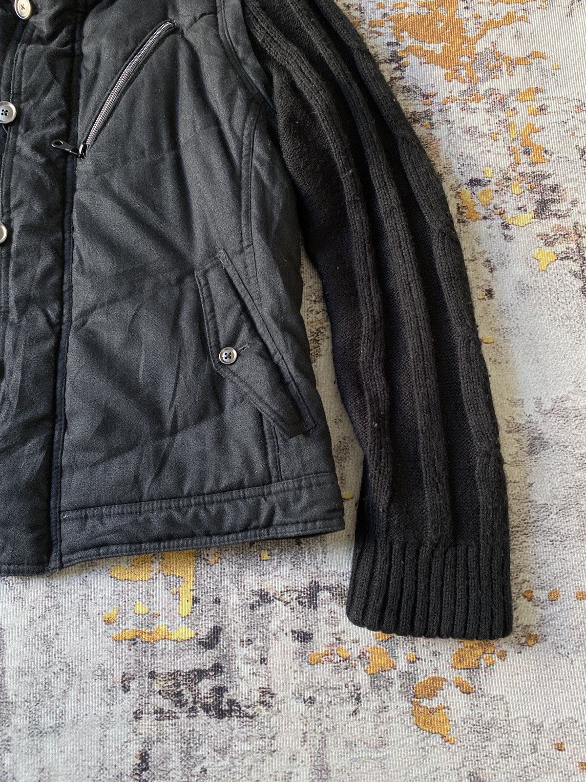 14th Addiction Phenium Hideaways Two Way Jacket Sleeve Knit Design Size US M / EU 48-50 / 2 - 9 Thumbnail