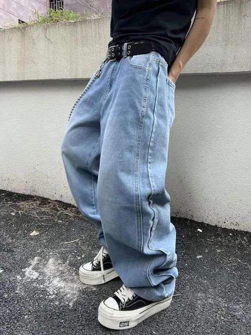 Jean DENIM Y2K DRIP baggy jeans pants Size US 36 / EU 52 - 3 Thumbnail