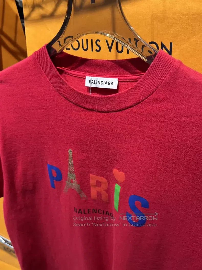 Balenciaga Balenciaga Classic Iron Tower Logo Short Sleeve T-Shirt Size US S / EU 44-46 / 1 - 2 Thumbnail