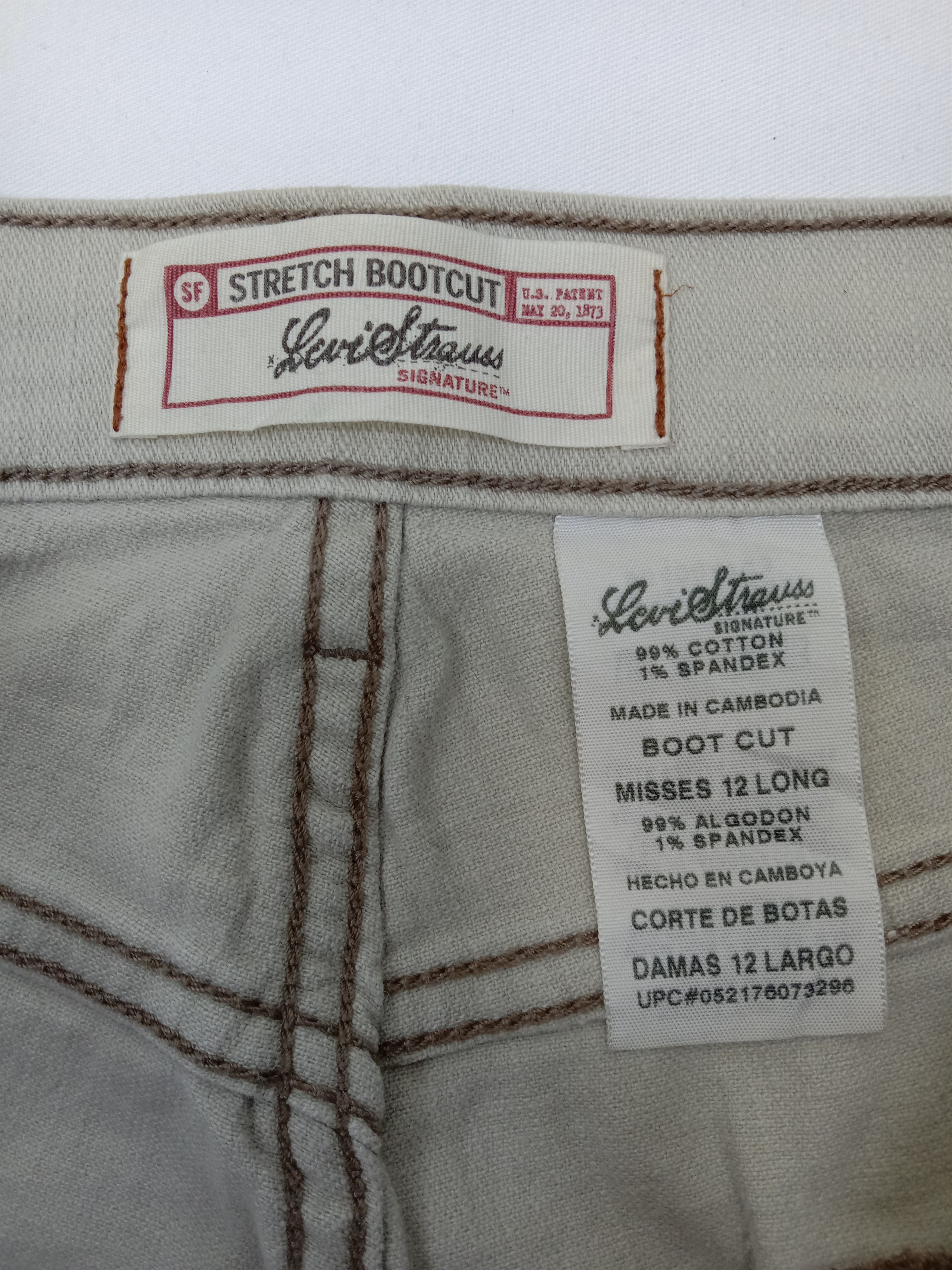 Levi's Vintage Levi's Signatures Flare Jeans Stretch Bootcut Denim Size US 33 - 11 Thumbnail