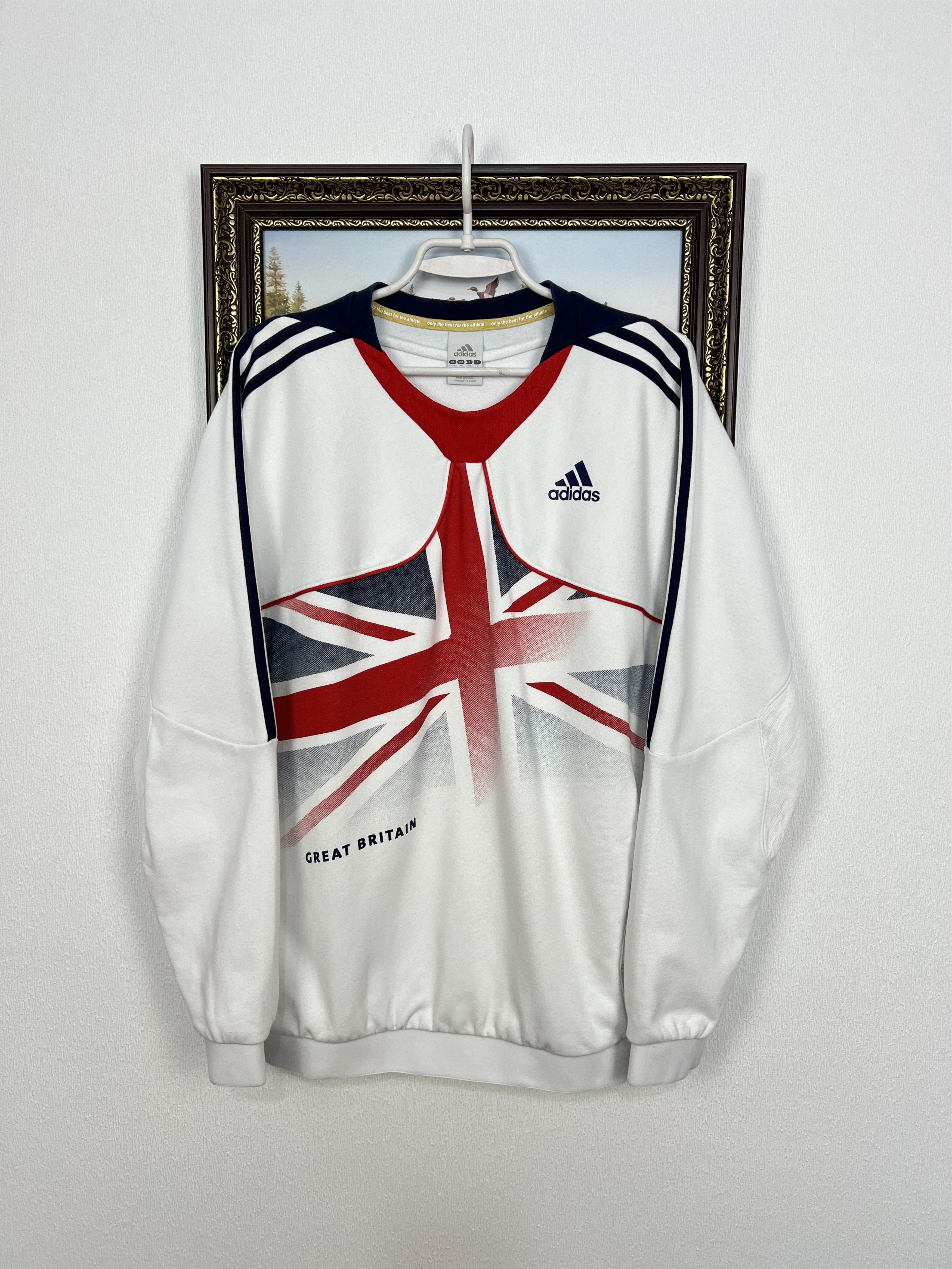 Adidas Vintage Adidas Team GB Olympic Great Britain Sweatshirt Size US M / EU 48-50 / 2 - 1 Thumbnail