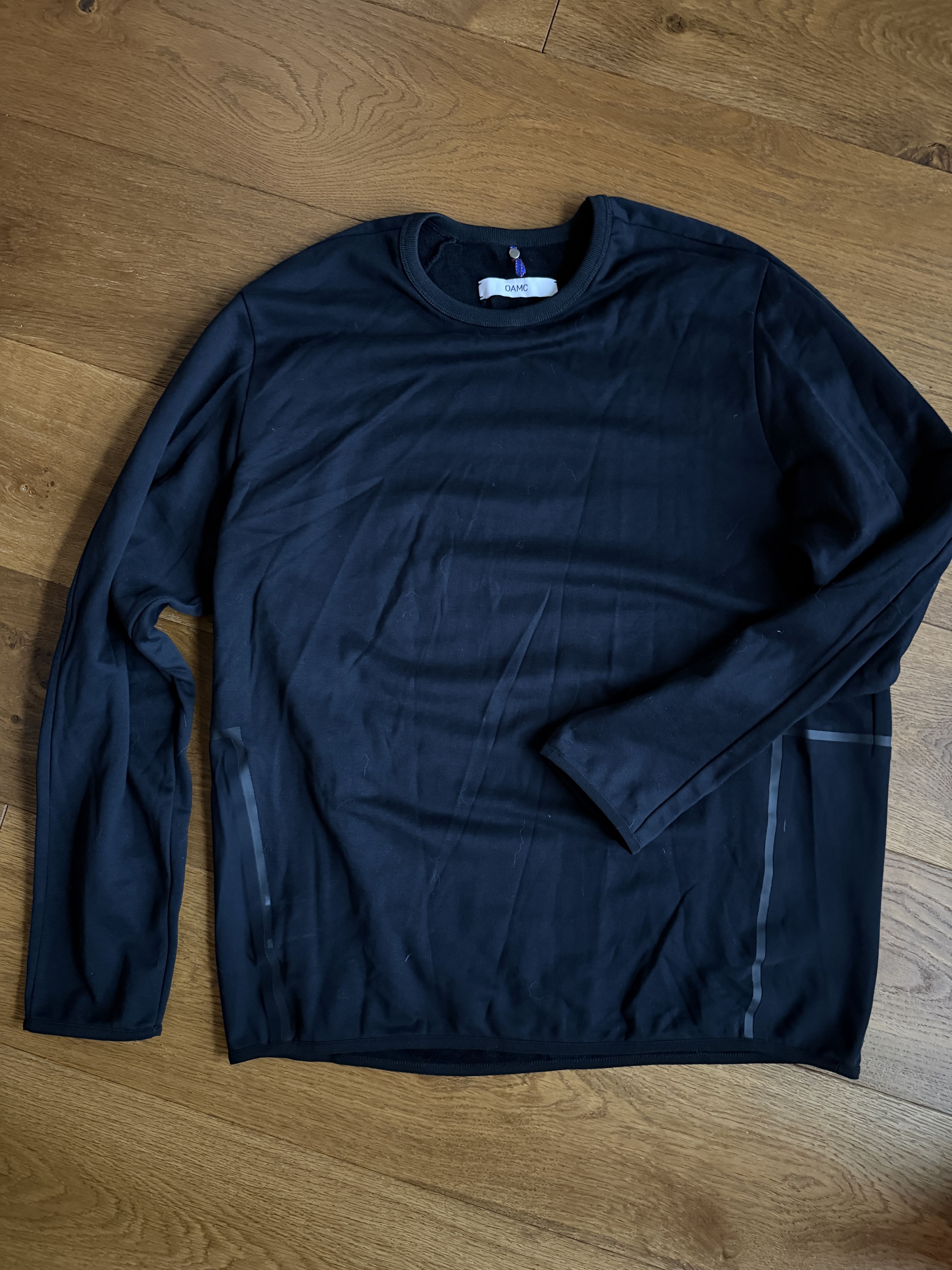 OAMC OAMC Long Sleeve Light Weight Sweatshirt Black XL Size US XL / EU 56 / 4 - 14 Thumbnail