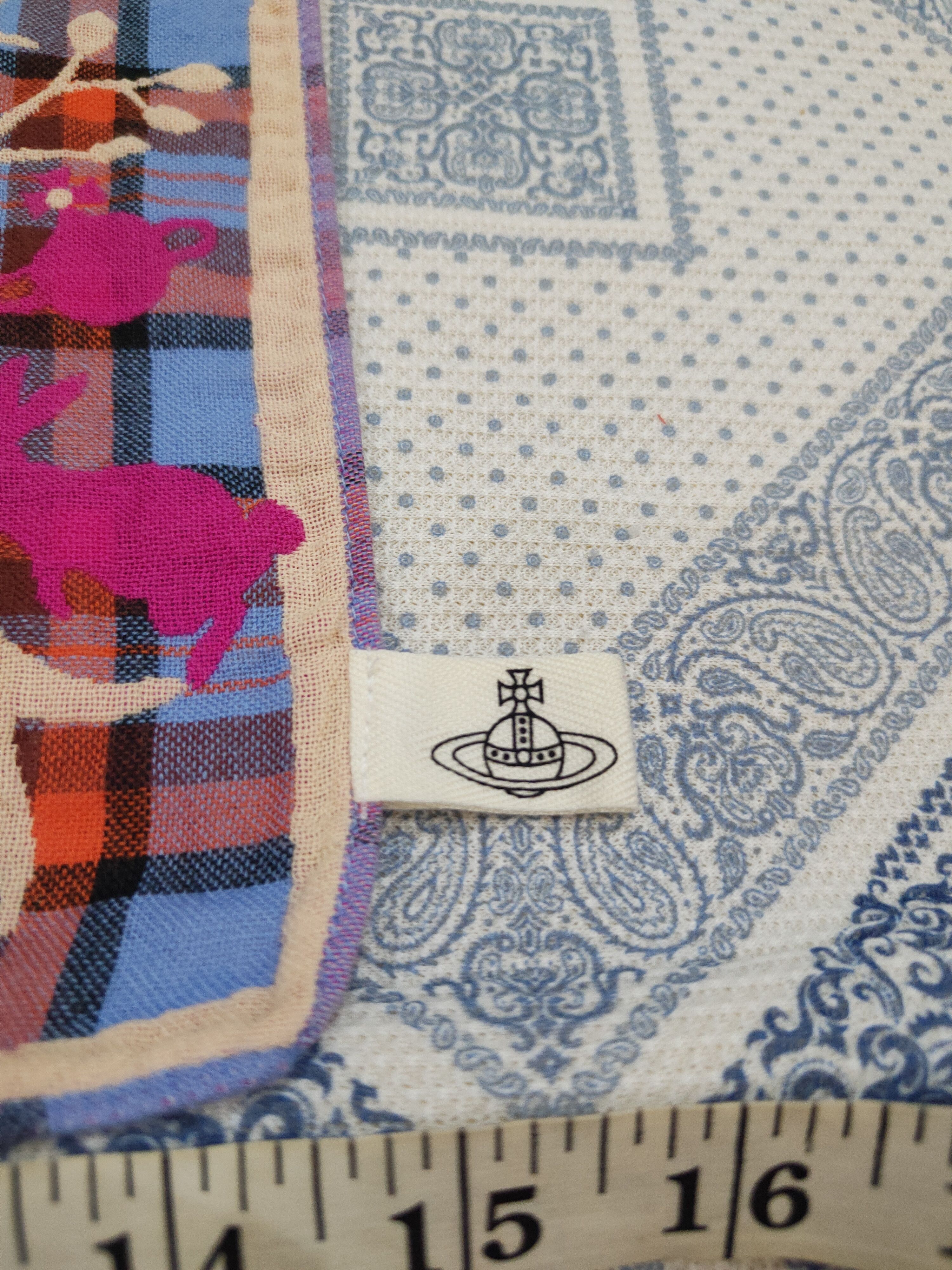 Vivienne Westwood Vivienne Westwood Square Handkerchief Size ONE SIZE - 4 Thumbnail