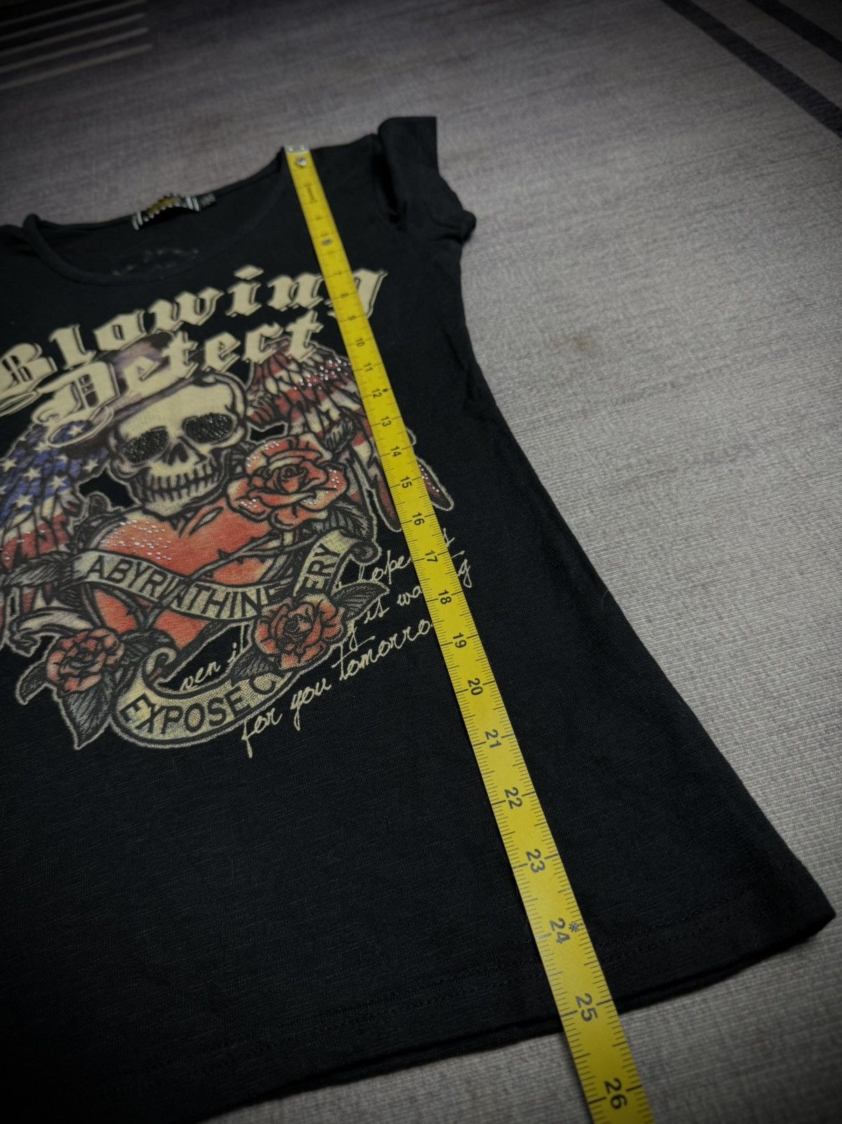 20471120 GALYGE SKULL ART PUNK STYLE TSHIRT Size M / US 6-8 / IT 42-44 - 11 Thumbnail