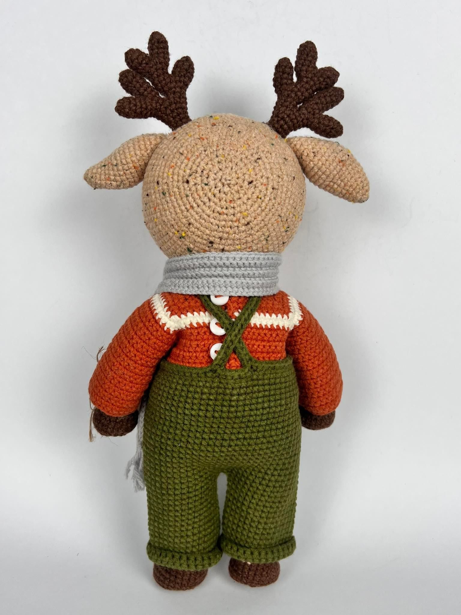Handmade Beautiful Hand Made Doll Deer Stag for Kids Size ONE SIZE - 5 Thumbnail