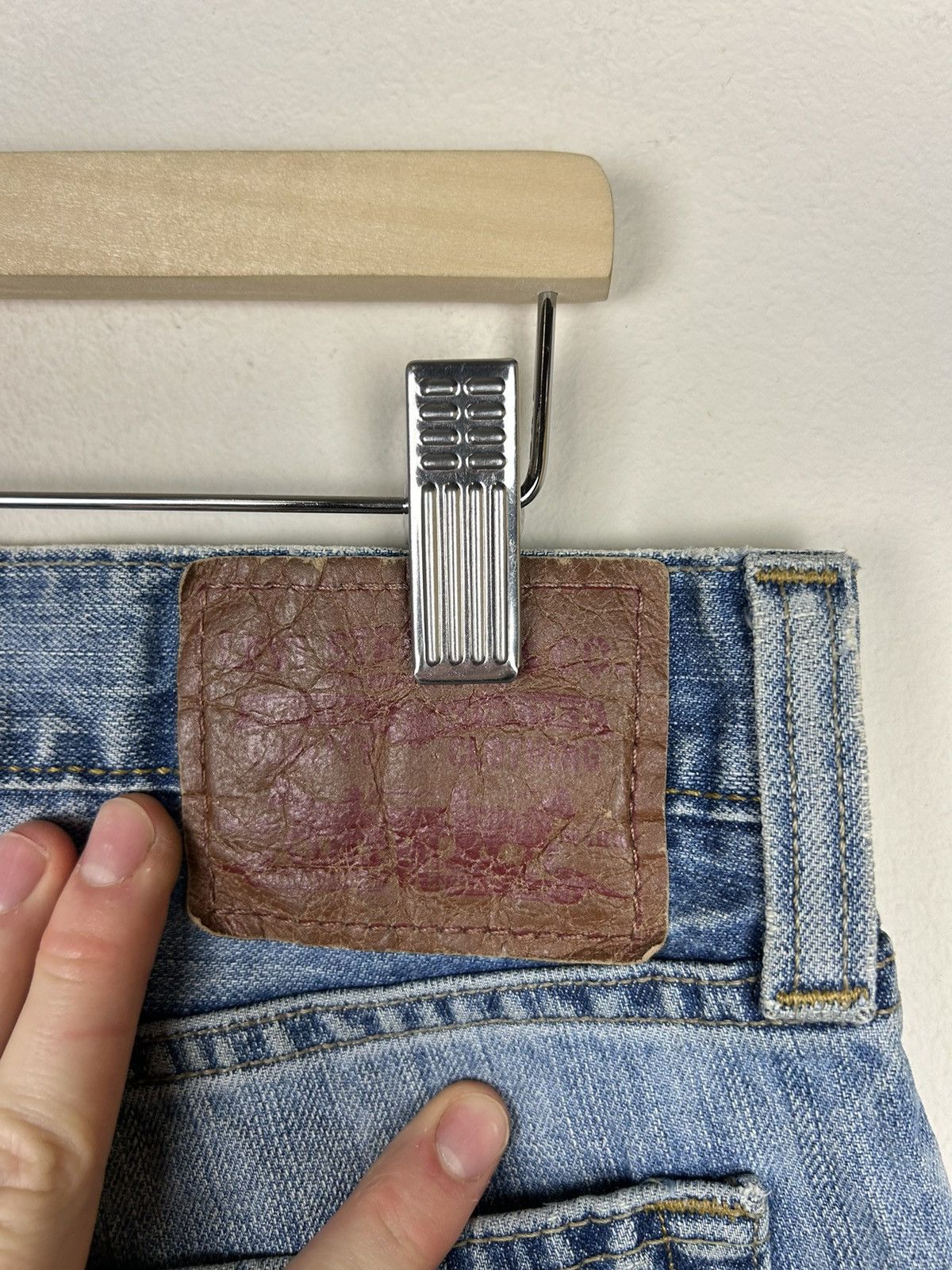 Levi's Vintage Clothing × Vintage Vintage 00s Levi’s 527 Boocut Flare Jeans Size US 34 / EU 50 - 5 Thumbnail