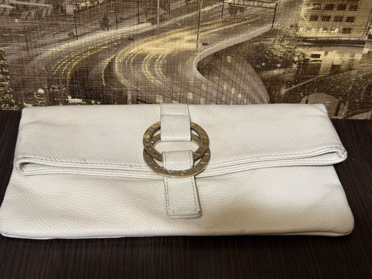 Bvlgari Bvlgari leather handbag white Size ONE SIZE - 1 Thumbnail