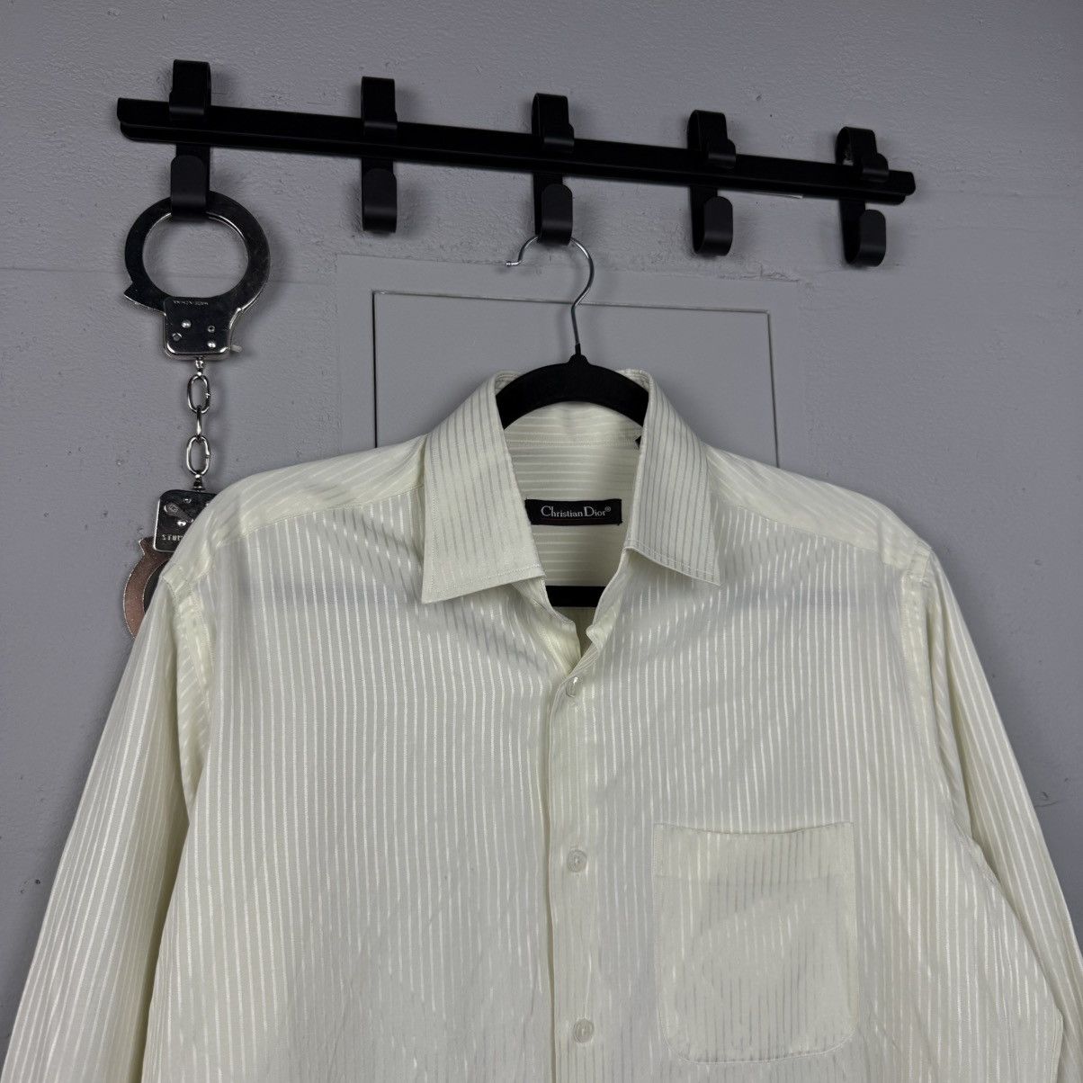 Christian Dior Monsieur Vintage Shirt Button Up Christian Dior Size US L / EU 52-54 / 3 - 2 Thumbnail