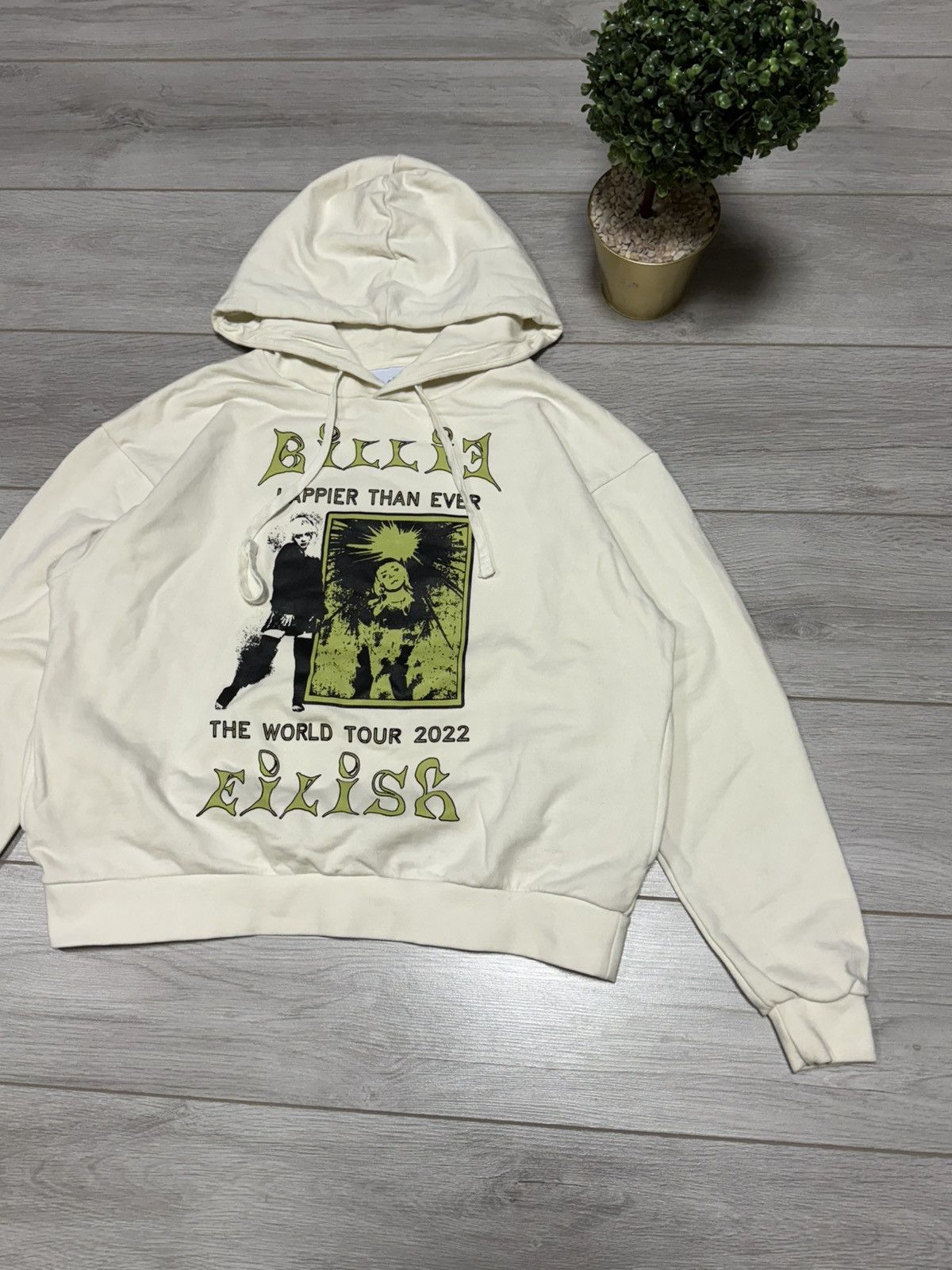 Billie Eilish Billie Eilish happier than ever hoodie 2022 tour Size US L / EU 52-54 / 3 - 7 Thumbnail