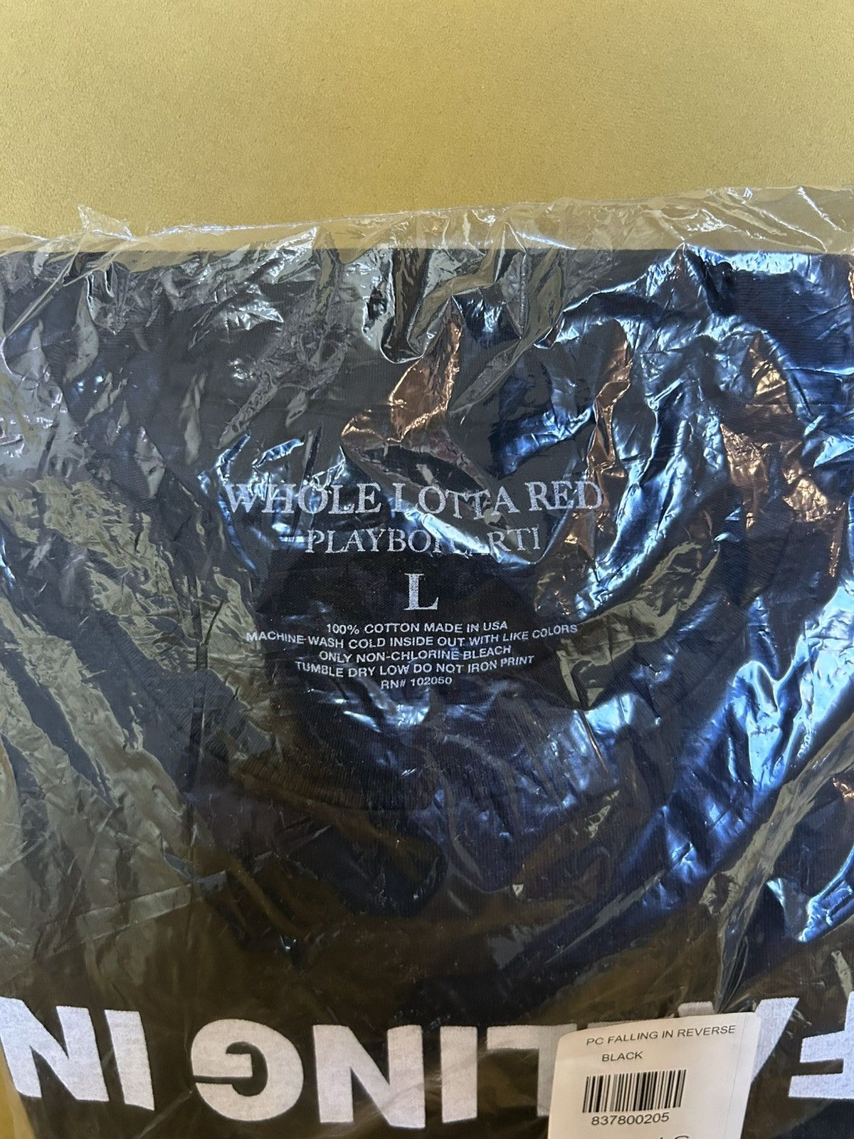 Playboi Carti Playboi carti “falling in reverse” WLR merch Size US L / EU 52-54 / 3 - 3 Thumbnail