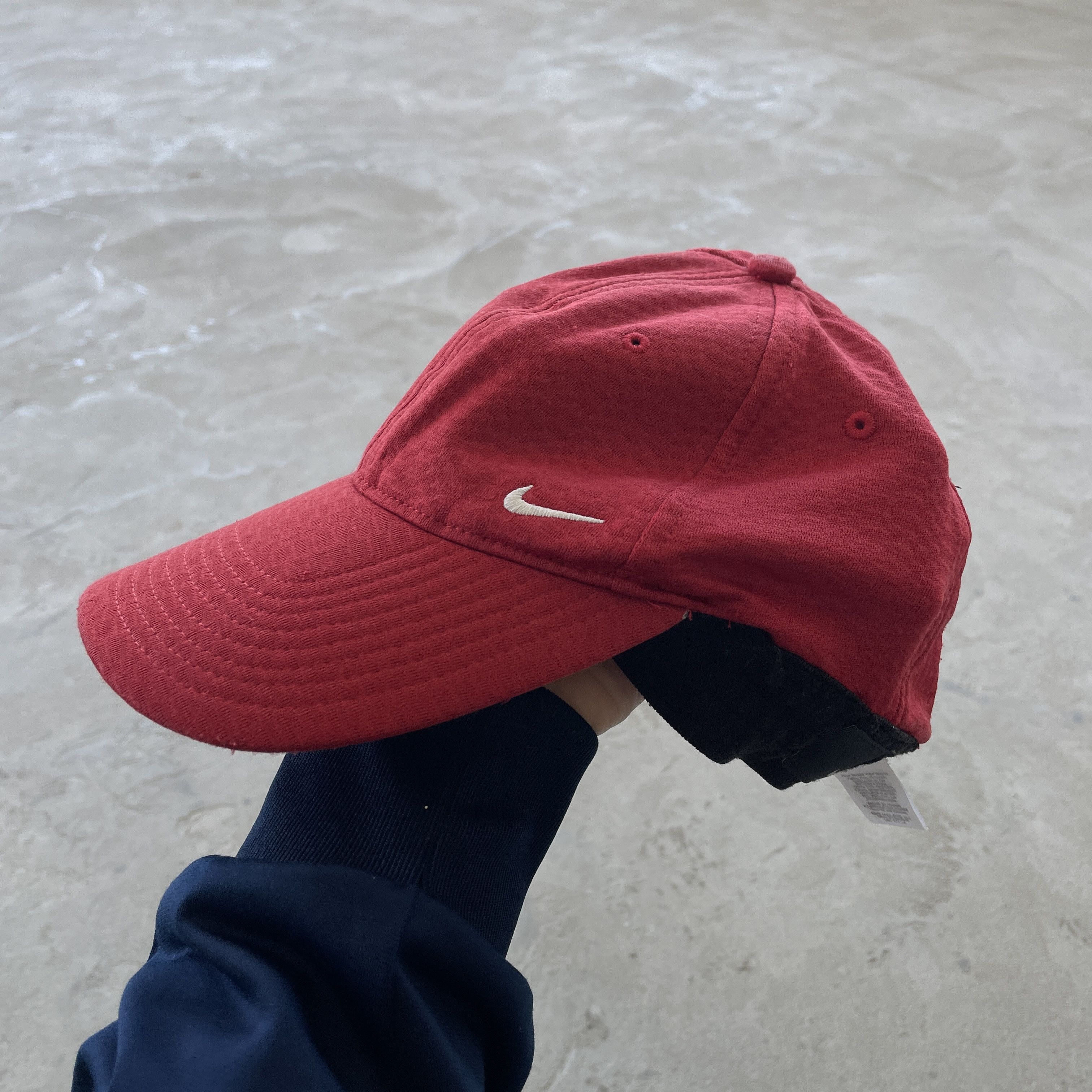 Nike Nike Vintage Small Swoosh Embroidered Dad Hat Cap One Size Size ONE SIZE - 3 Thumbnail