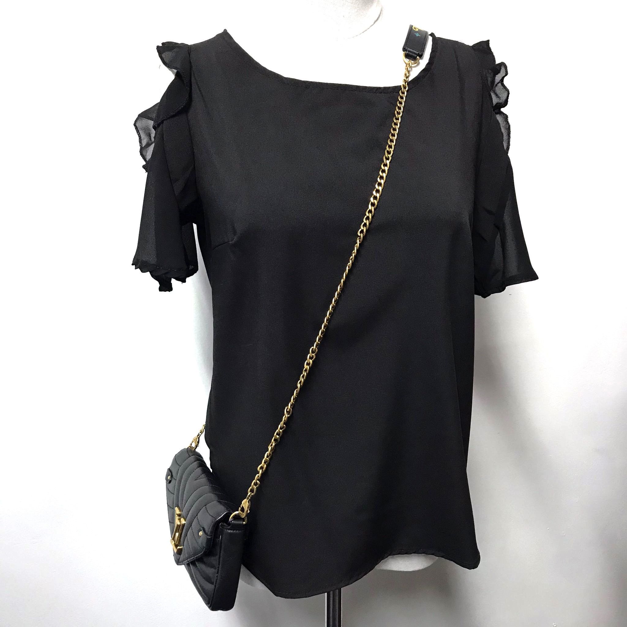 Louis Vuitton LV New Wave Black Quilted Calf Leather Chain Crossbody Bag Size ONE SIZE - 10 Thumbnail