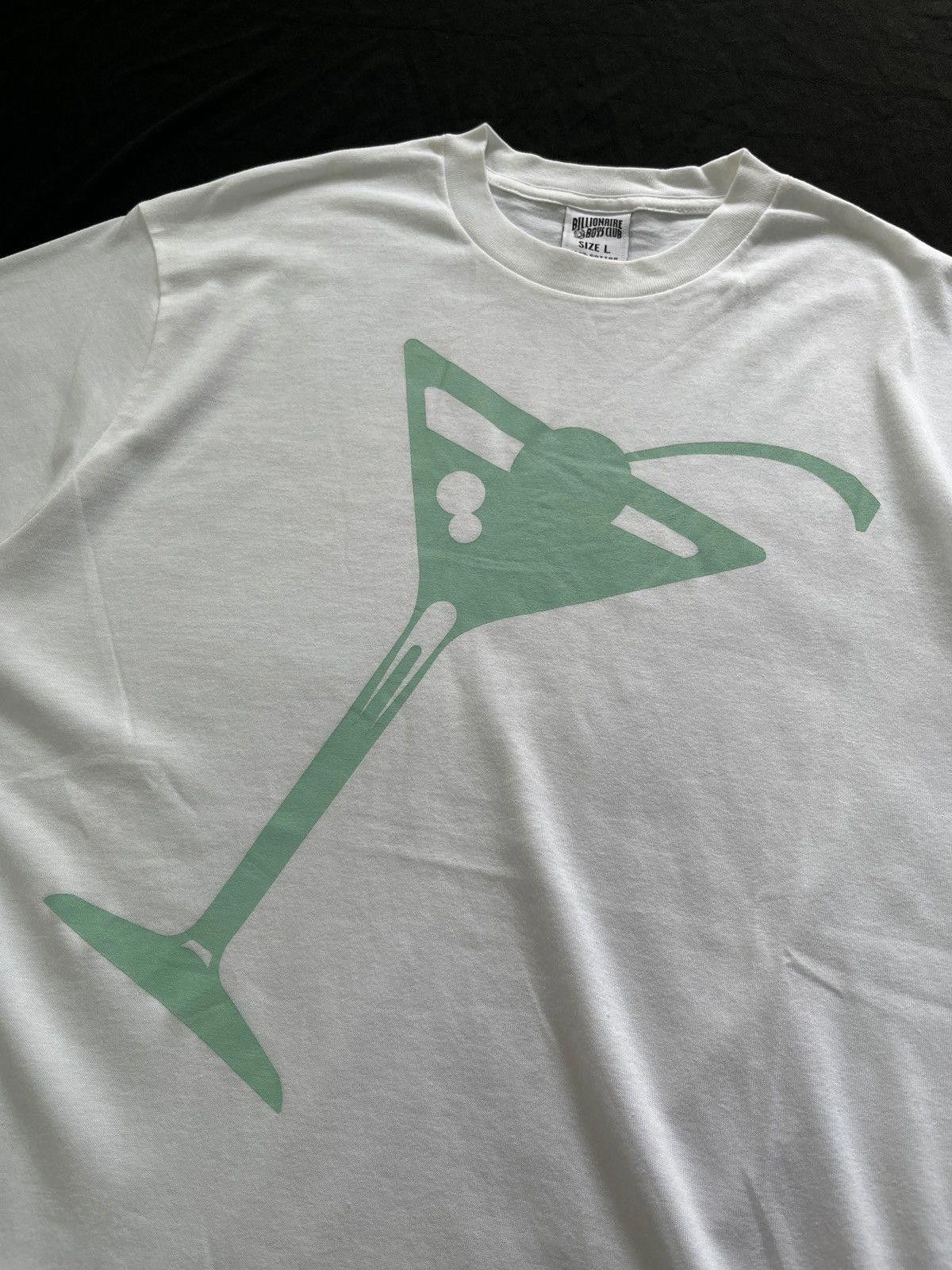 Billionaire Boys Club Rare Billionaire Boys Club BBC Martini Glass White T-Shirt L Size US L / EU 52-54 / 3 - 4 Thumbnail