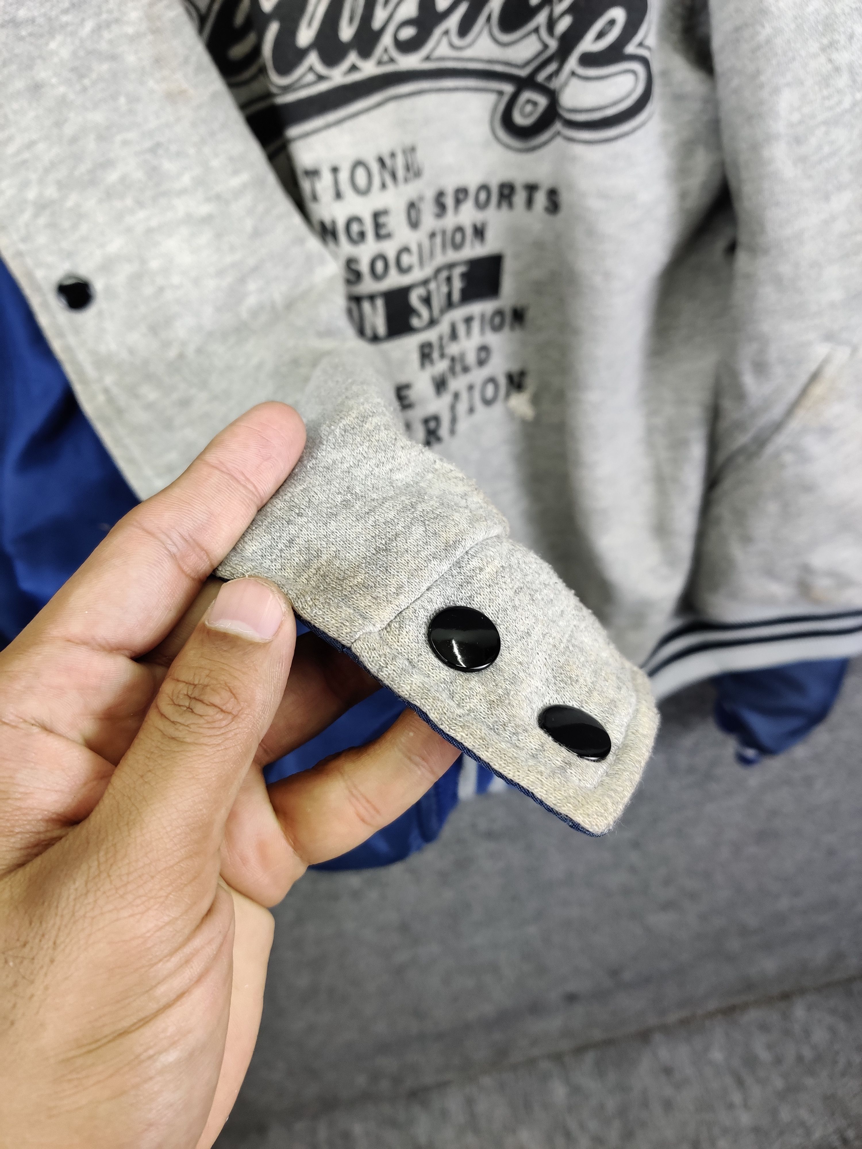 Japanese Brand Vintage Be Hot Club Reversible Bomber Varsity Hoodie Jacket Size US XL / EU 56 / 4 - 10 Thumbnail