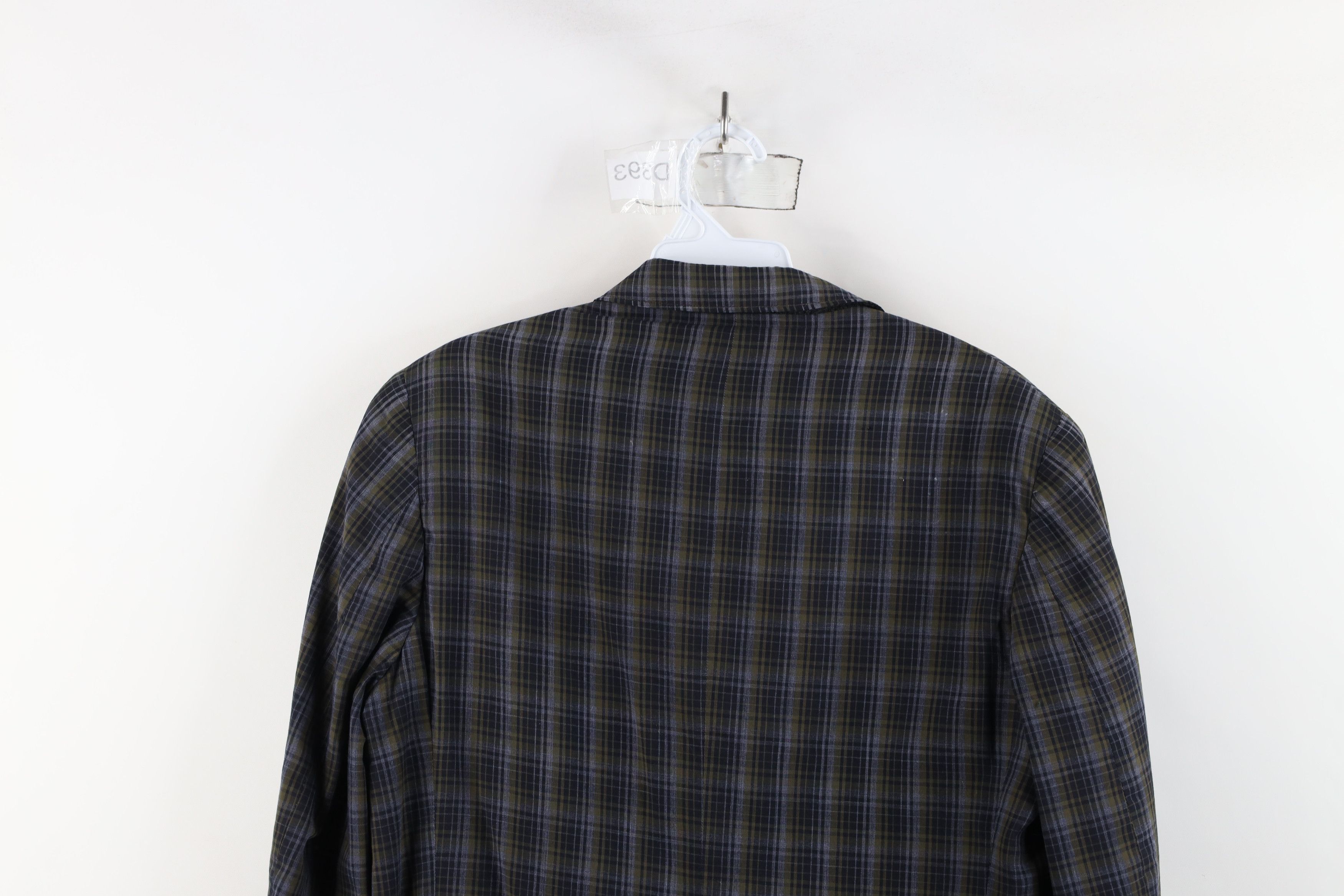 Vintage Vintage 50s 60s Rockabilly Blazer Suit Coat Jacket Plaid USA Size US M / EU 48-50 / 2 - 15 Thumbnail