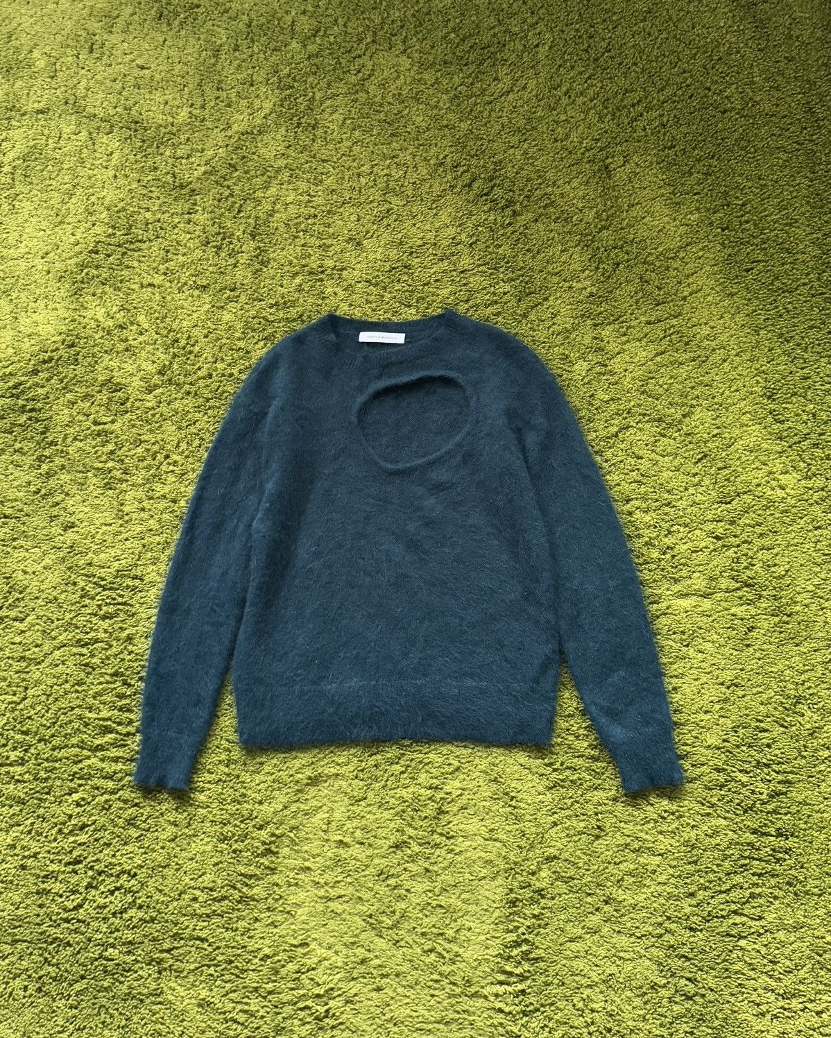 Christopher Esber × Designer Christopher Esber Angora blend fuzzy style sweater Size M / US 6-8 / IT 42-44 - 1 Thumbnail