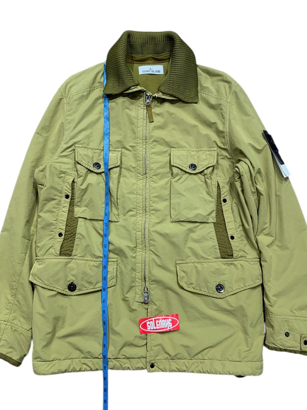Stone Island David light tc lime green jacket rare Size US L / EU 52-54 / 3 - 7 Thumbnail