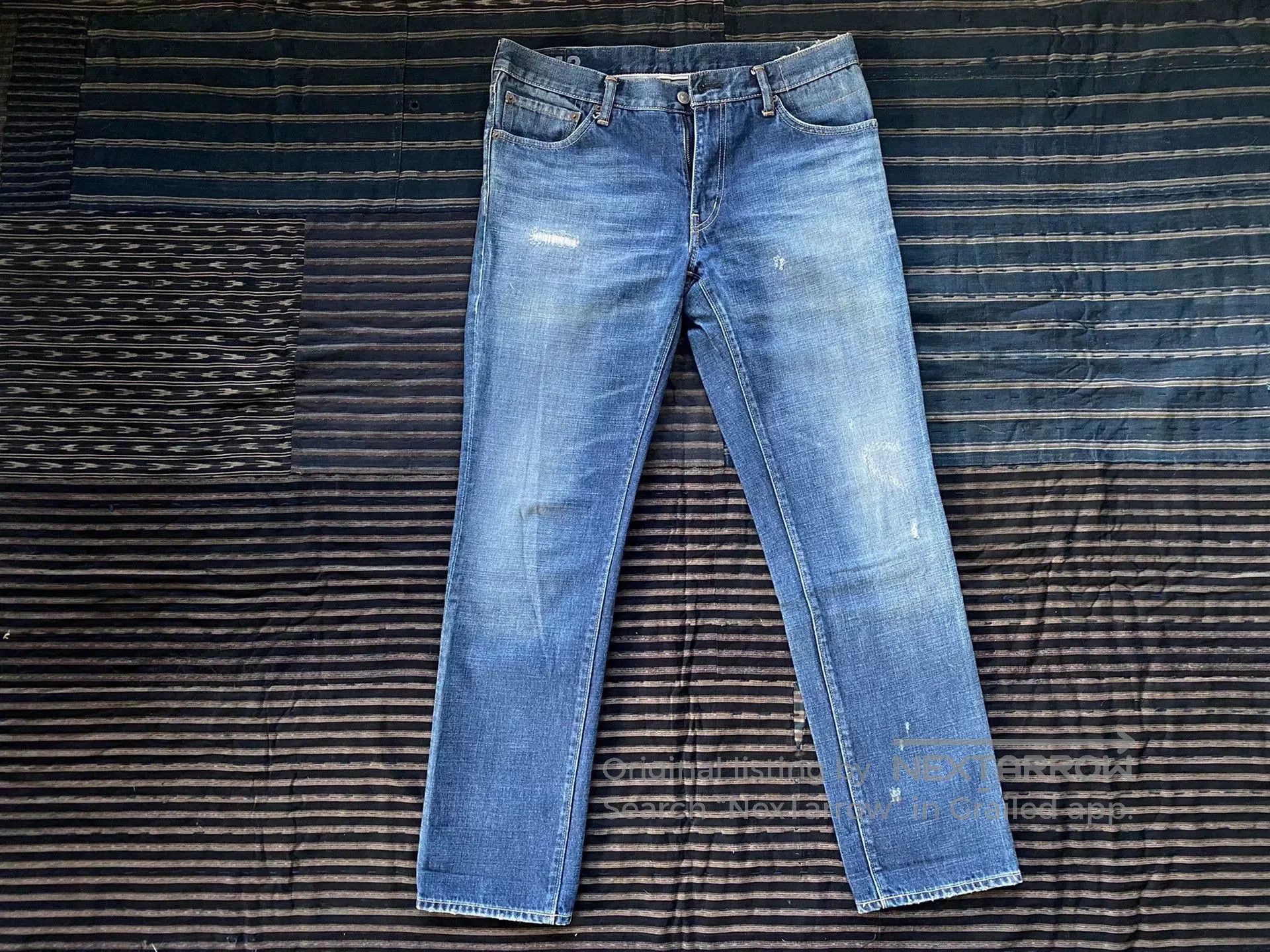 Visvim visvim 16AW SOCIAL SCLPTR 04 Damaged Jeans. Size US 34 / EU 50 - 1 Thumbnail