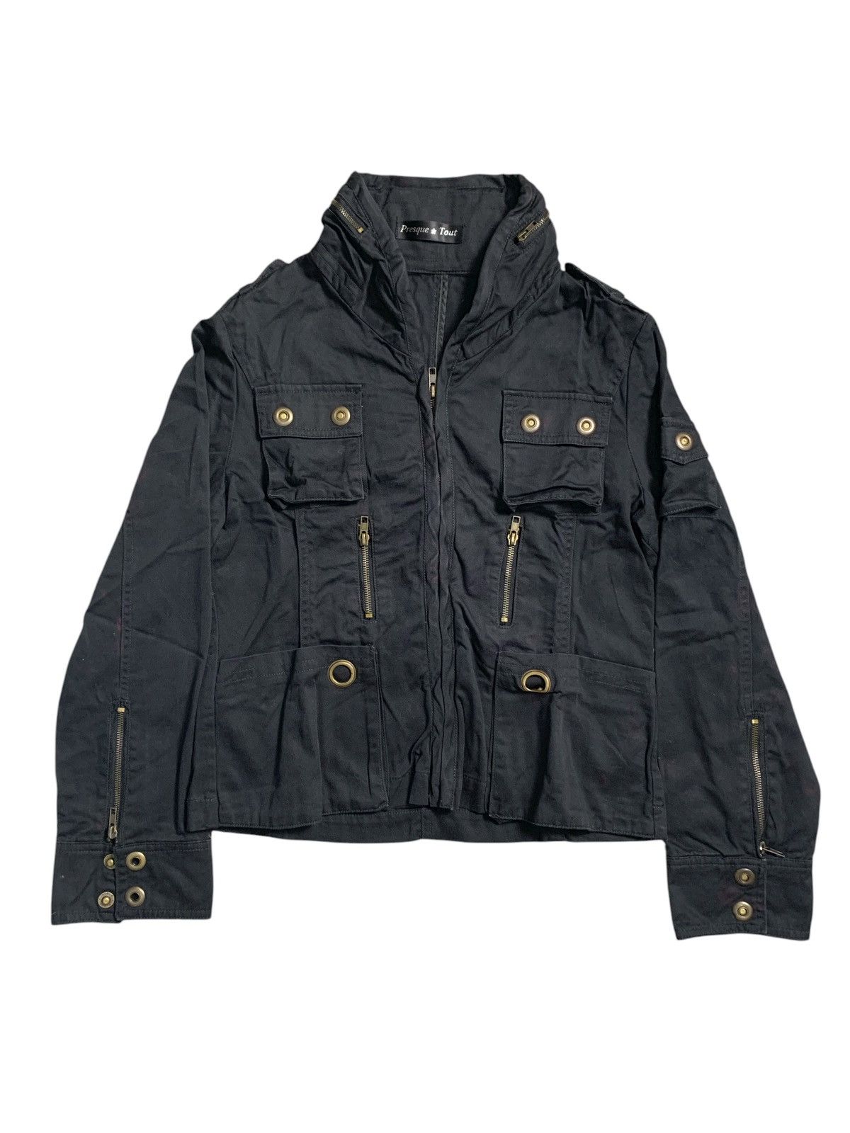14th Addiction PRESQUE TOT MULTI ZIPPER HOODIE JACKET GOA IFSIX LGB STYLE Size US L / EU 52-54 / 3 - 1 Thumbnail