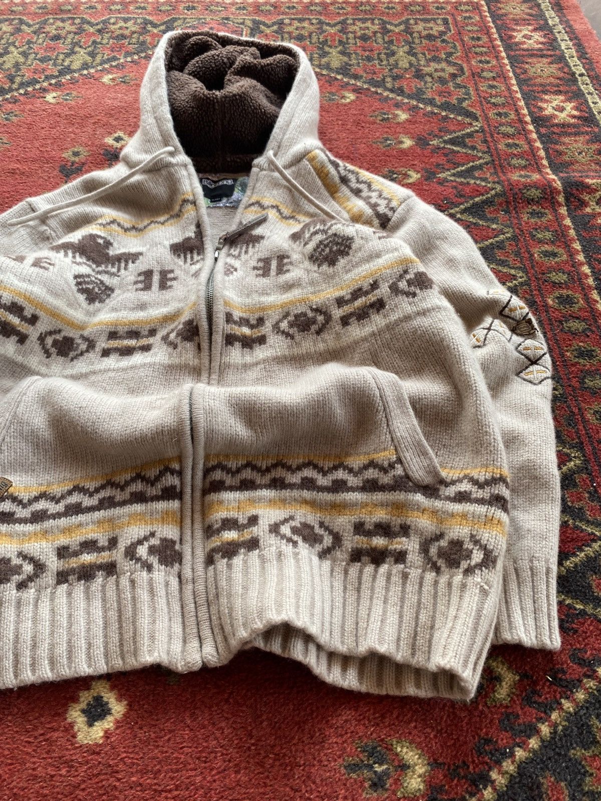 Billabong × Karl Kani Billabong Jesse Pinkman Style Zip Sweater Hip Hop Size US XL / EU 56 / 4 - 3 Thumbnail