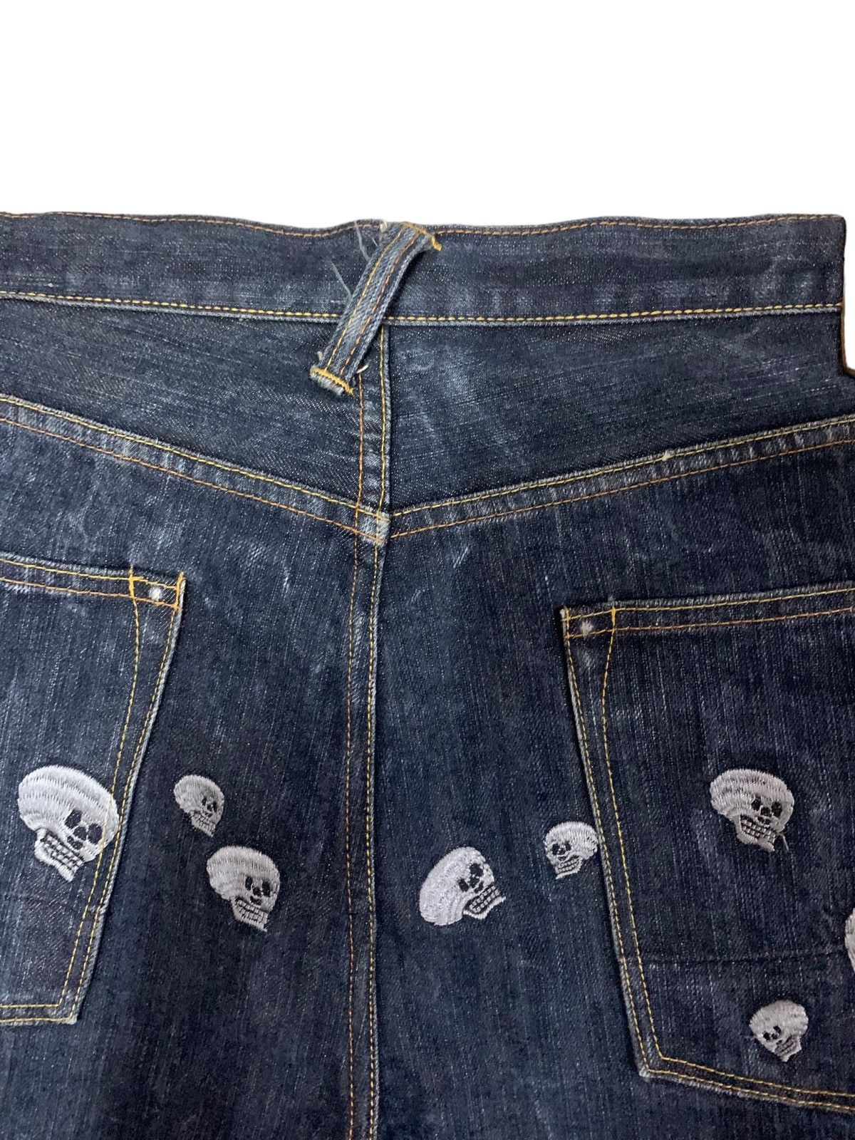 Evisu Evisu Selvedge ButtonFly Skull Embroidery Jeans Size US 40 / EU 56 - 10 Thumbnail