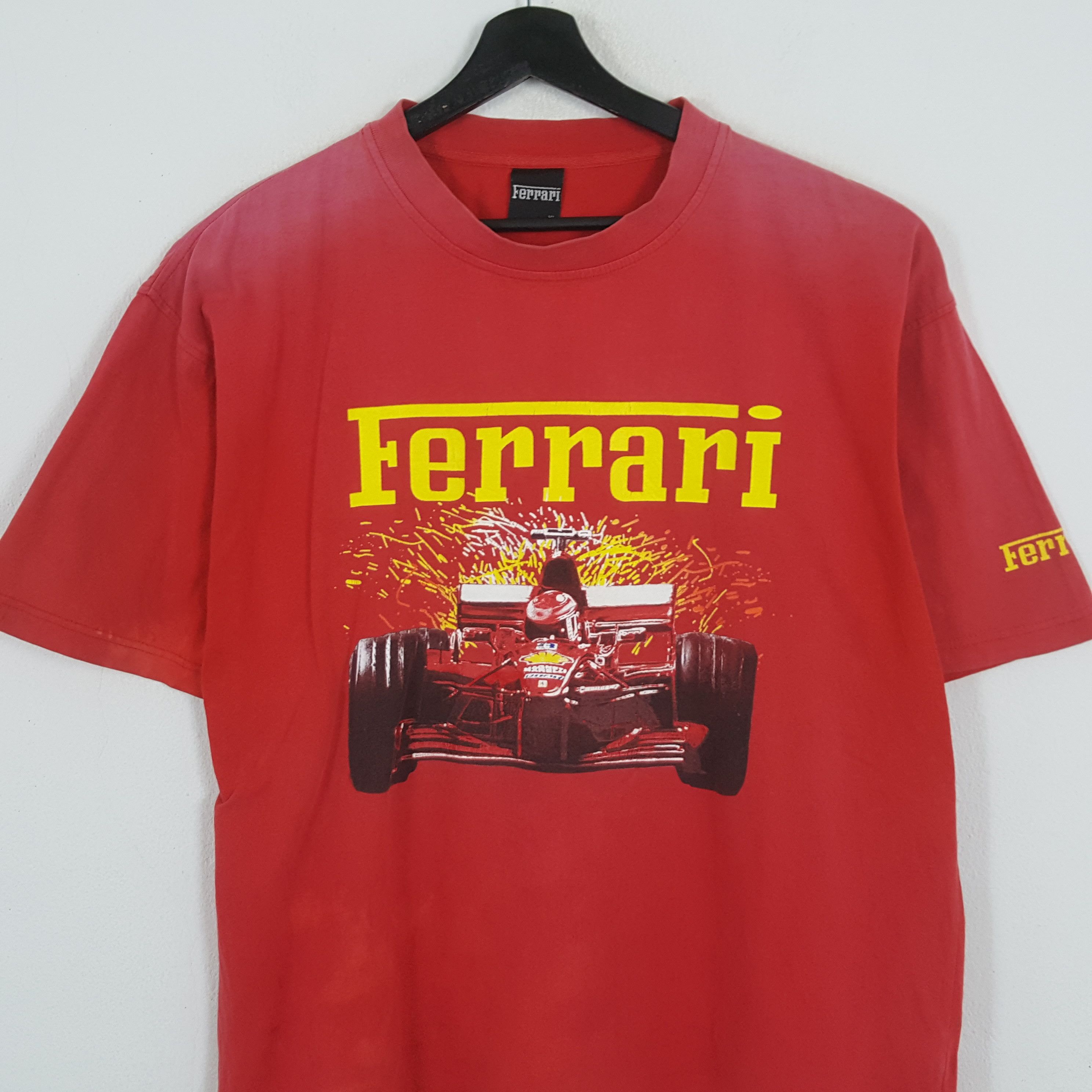 Ferrari × Vintage FERRARI FORMULA 1 F1 Racing Phototees Style Tshirt Size US XL / EU 56 / 4 - 2 Thumbnail
