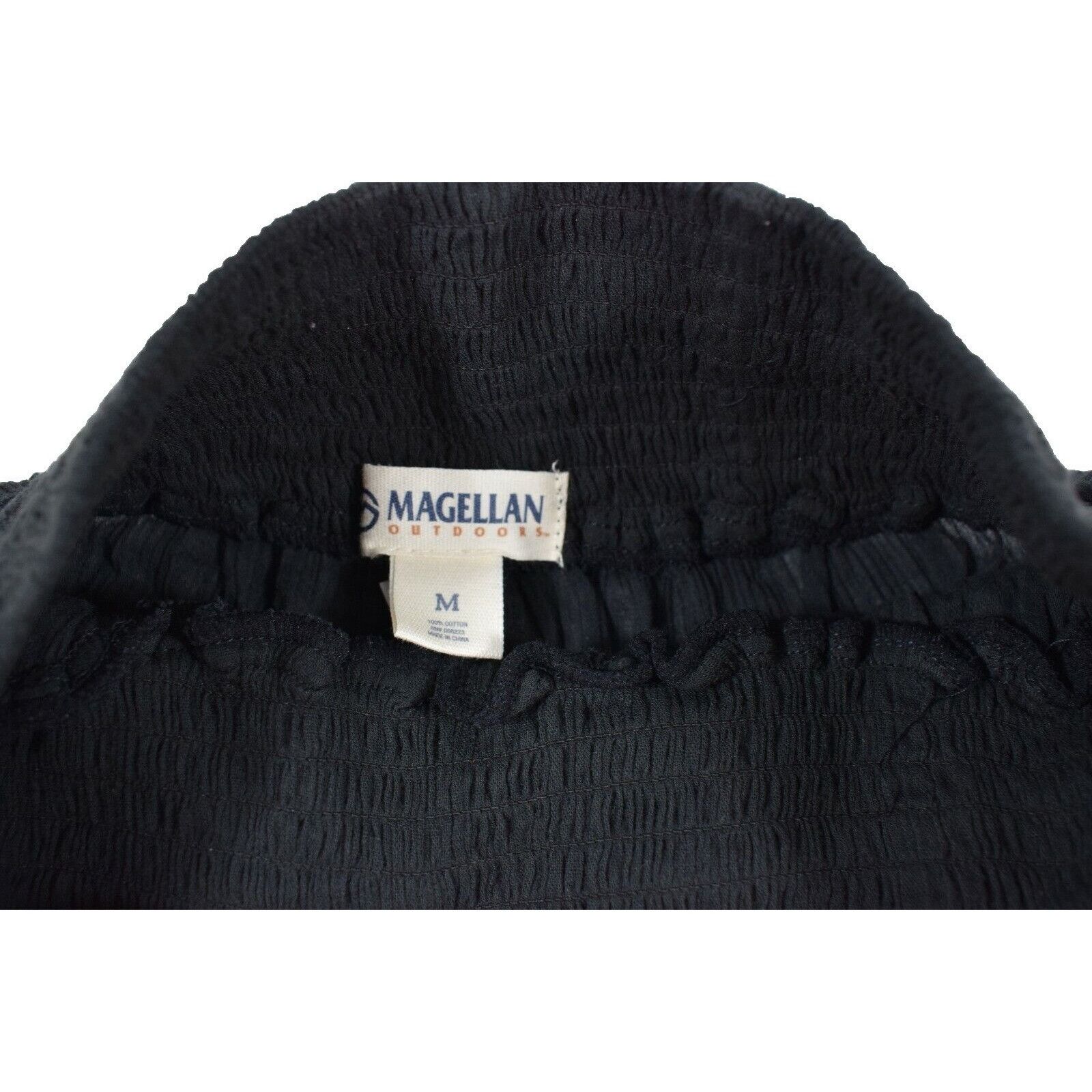 Other Magellan Outdoors Misses Medium Black Gauze Cuffed Shorts Ne Size 34" / US 12 / IT 48 - 4 Thumbnail